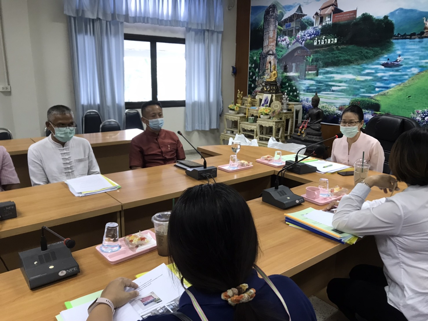 ลงพื้นที่คัดเลือกคนกองทุนสตรีดีเด่นอำเภอพนมทวน
