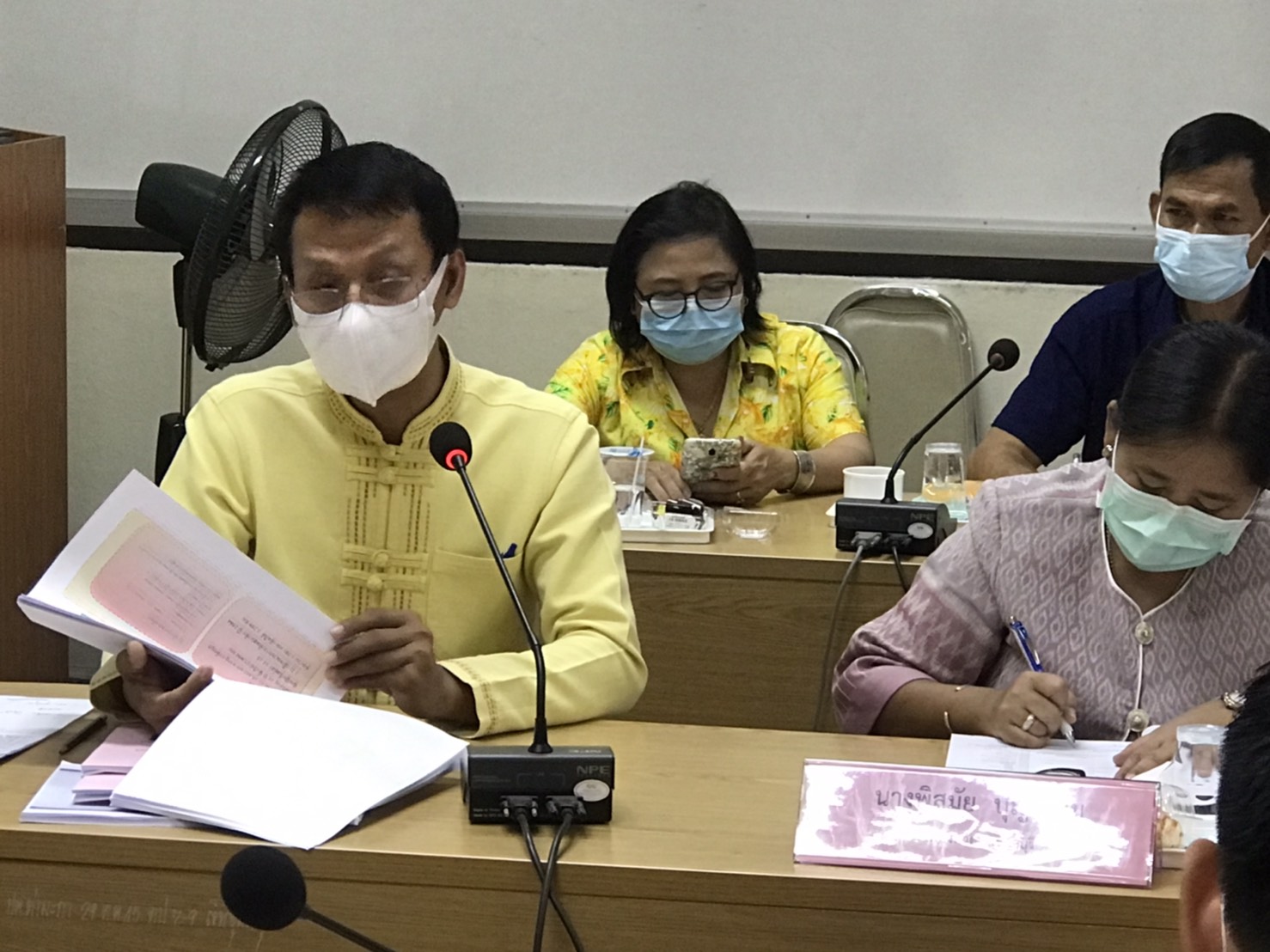 พัฒนาชุมชนกาญจน์ นำคณะกรรมการลงพื้นที่คัดกองทุนพัฒนาบทบาทสตรีอำเภอท่ามะกา