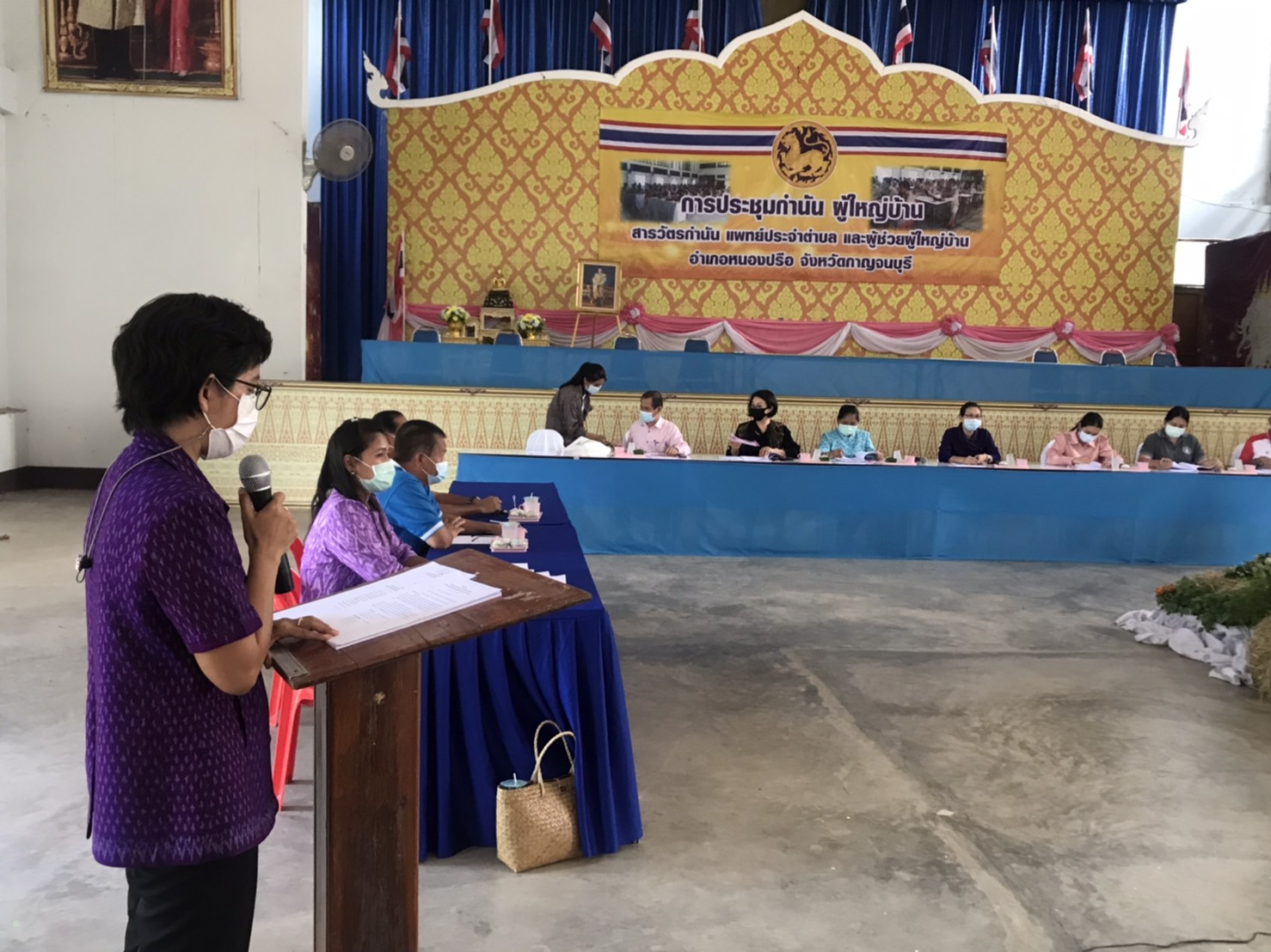 คณะกรรมการระดับจังหวัดลงพื้นที่หนองปรือ คัดกองทุนพัฒนาบทบาทสตรีดีเด่น
