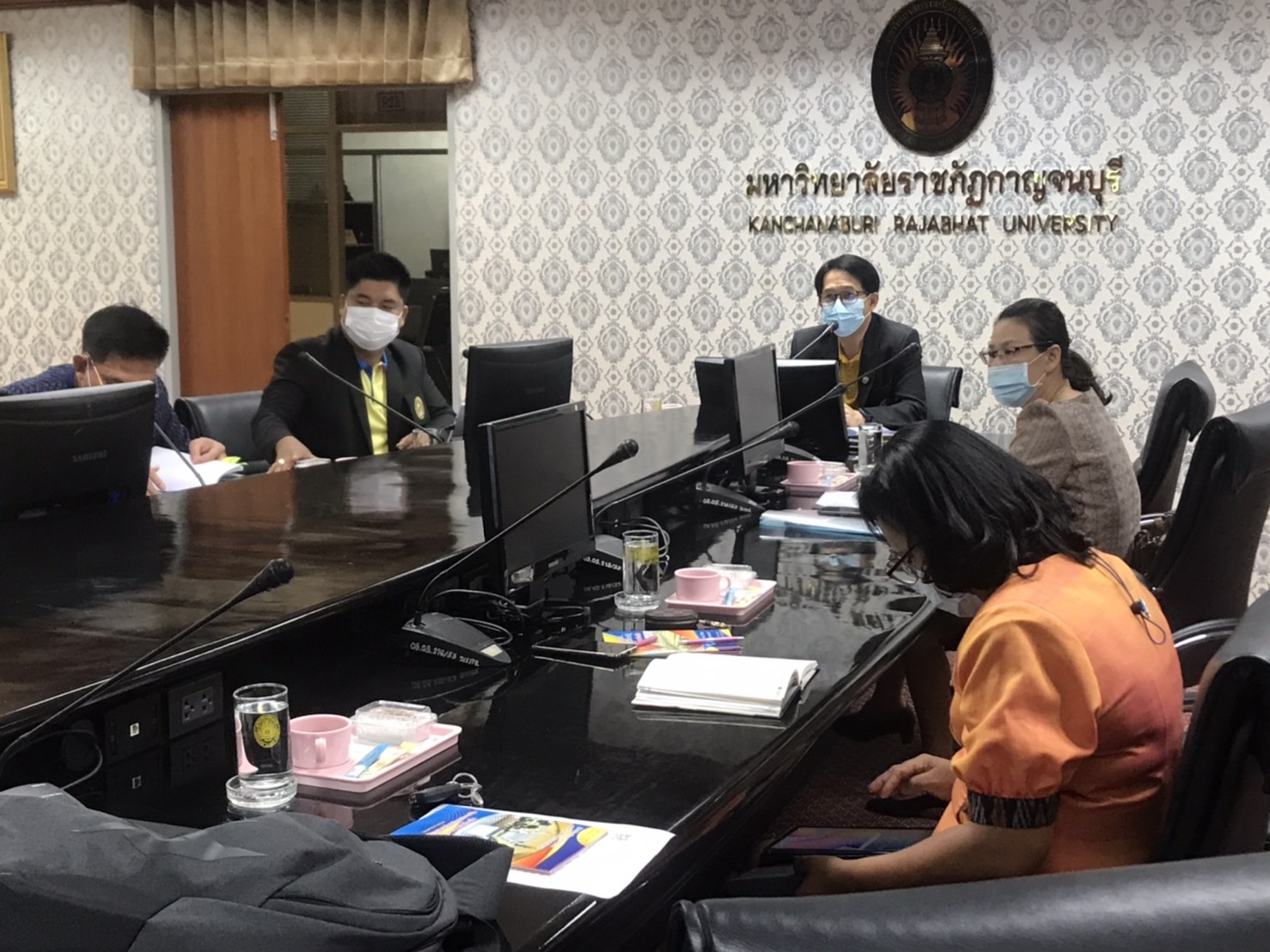 พัฒนาชุมชนกาญจน์จับมือกับมหาวิทยาลัยราชภัฏกาญจนบุรี ร่วมกันเคลื่อนงานแผนพัฒนาเชิงพื้นที่