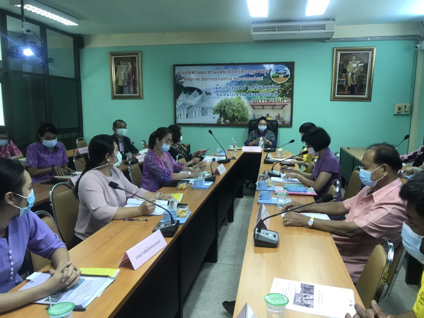 อำเภอด่านมะขามเตี้ย ต้อนรับคณะกรรมการประกวดคนกองทุนสตรีคัดเลือกดีเด่นระดับจังหวัด