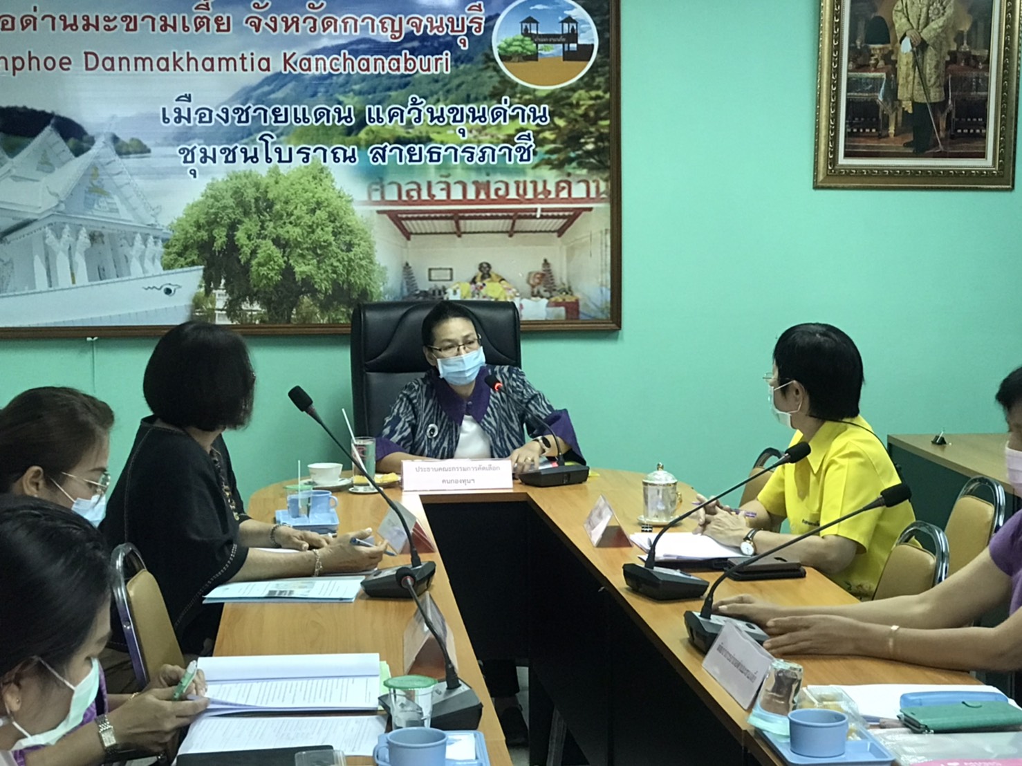 อำเภอด่านมะขามเตี้ย ต้อนรับคณะกรรมการประกวดคนกองทุนสตรีคัดเลือกดีเด่นระดับจังหวัด