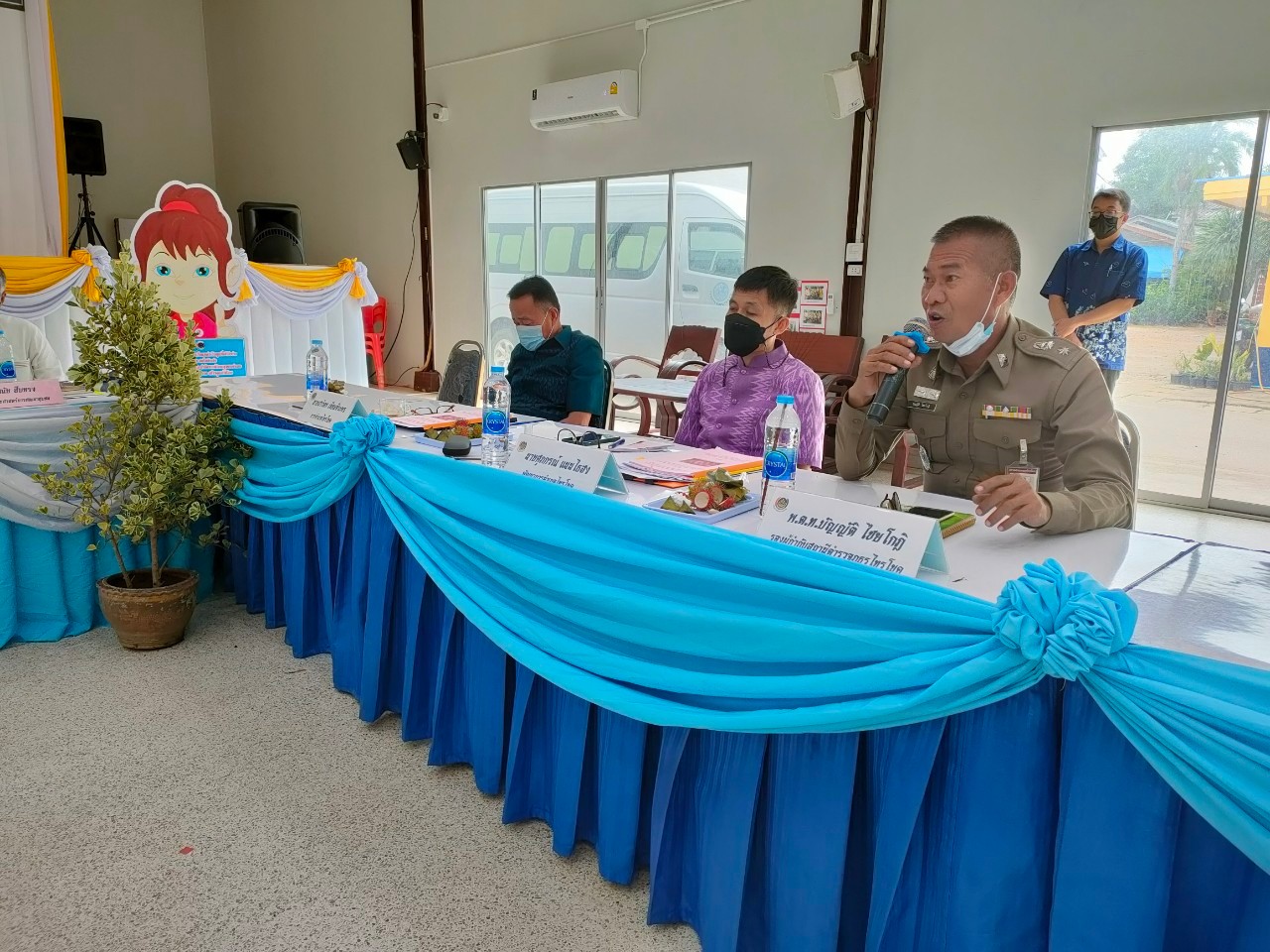 กาญจนบุรีลงพื้นที่คัดเลือกกองทุนสตรีดีเด่นอำเภอไทรโยค