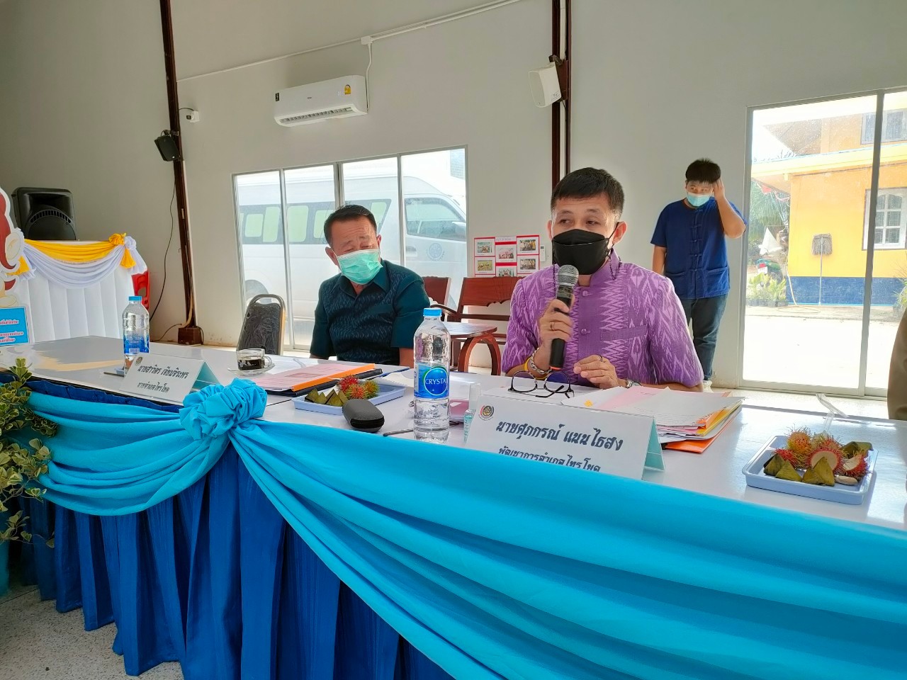 กาญจนบุรีลงพื้นที่คัดเลือกกองทุนสตรีดีเด่นอำเภอไทรโยค