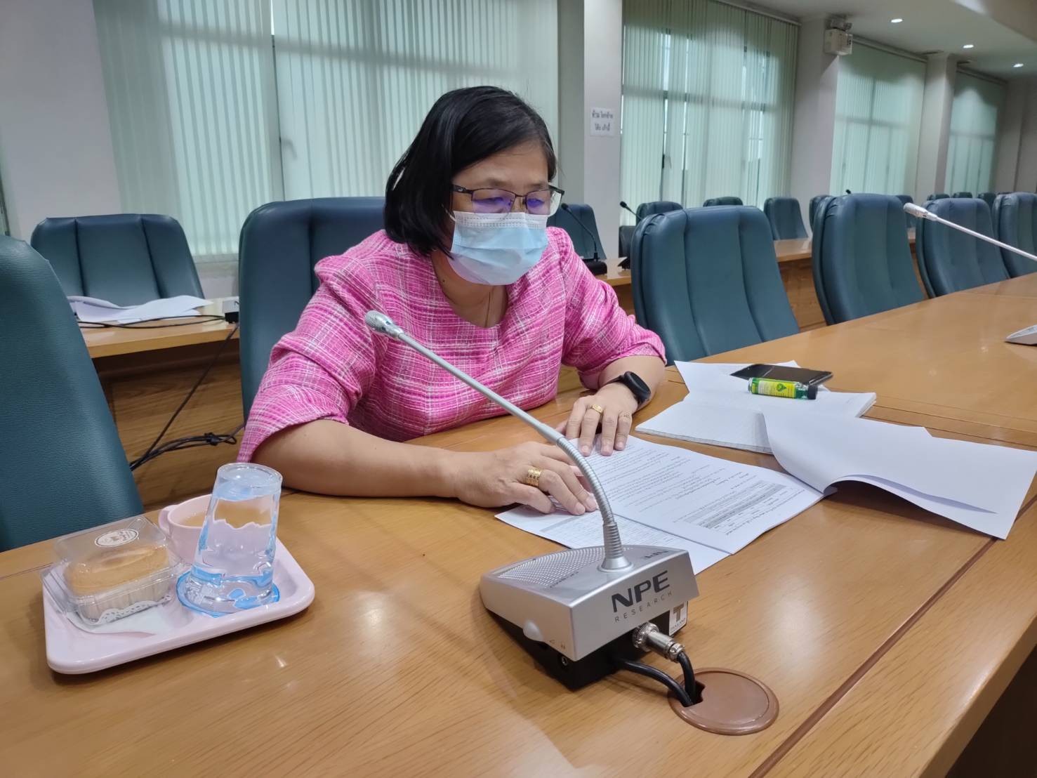 ประชุมคณะอนุกรรมการบริหารกองทุนพัฒนาบทบาทสตรีจังหวัดกาญจนบุรี ครั้งที่ 7/2564