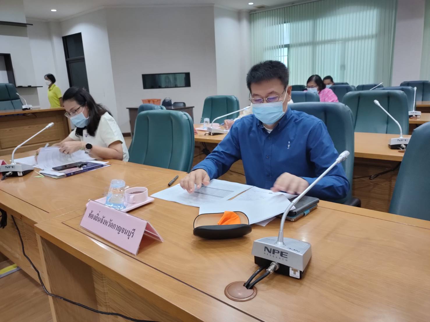 ประชุมคณะอนุกรรมการบริหารกองทุนพัฒนาบทบาทสตรีจังหวัดกาญจนบุรี ครั้งที่ 7/2564