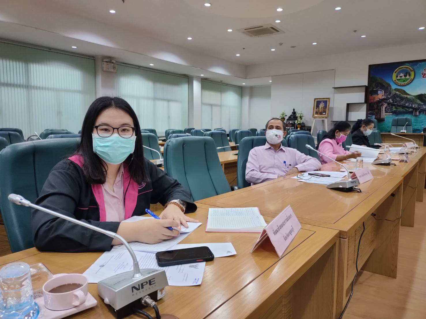 ประชุมคณะอนุกรรมการบริหารกองทุนพัฒนาบทบาทสตรีจังหวัดกาญจนบุรี ครั้งที่ 7/2564