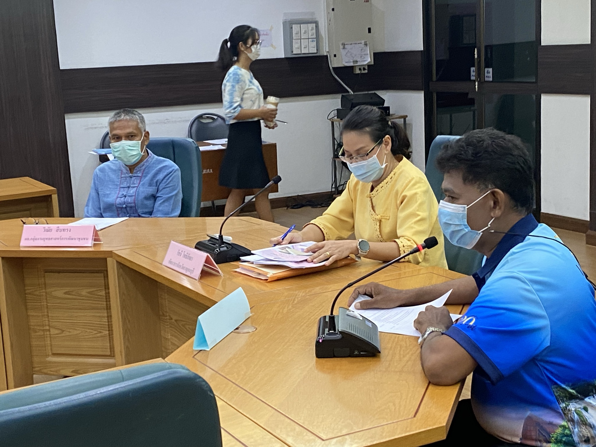พช.กาญจน์จับมือร่วมกับเครือข่ายกองทุนหมู่บ้าน พัฒนางานทุนในพื้นที่จังหวัดกาญจนบุรี