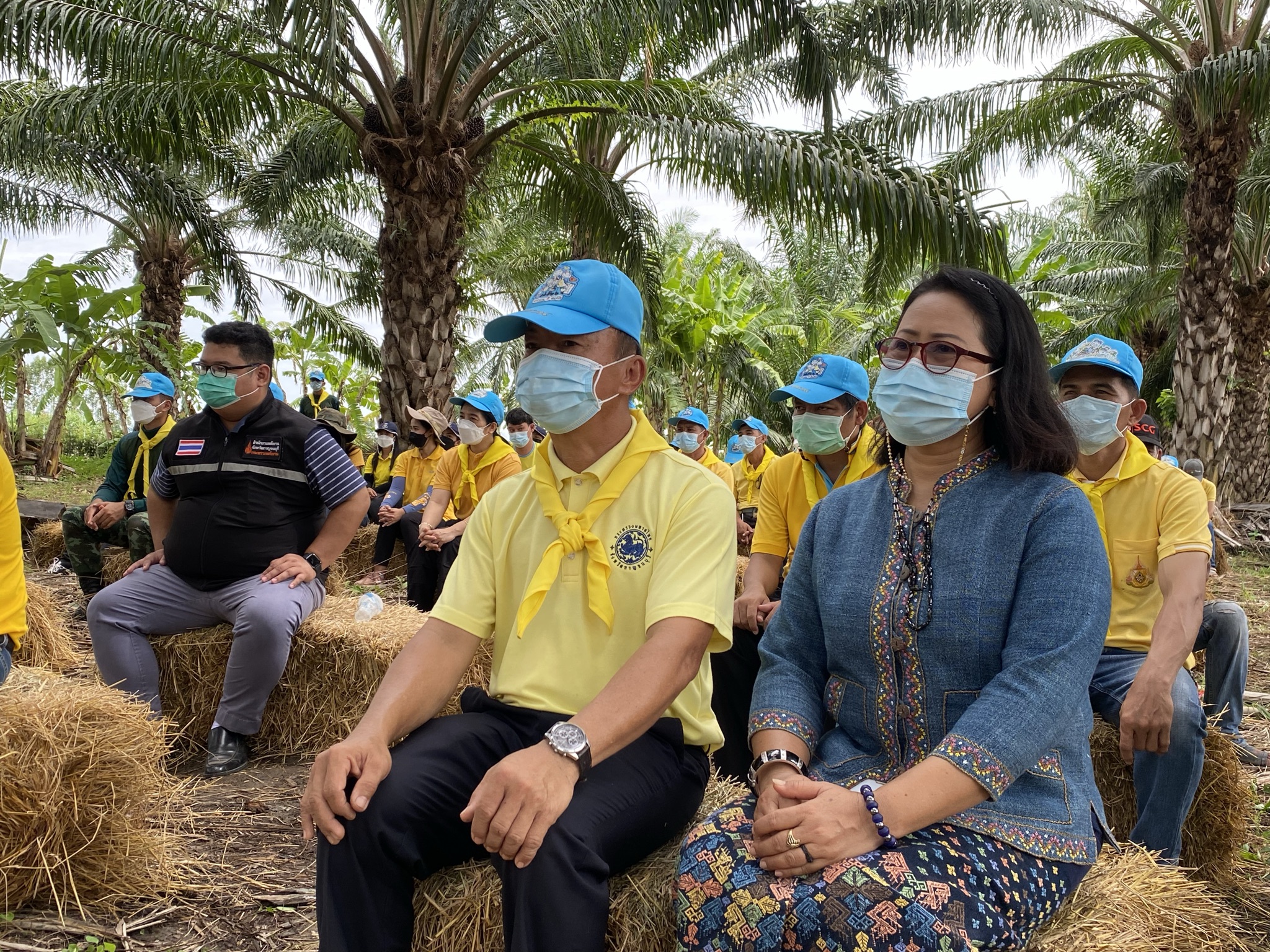 พัฒนาชุมชนกาญจน์ … นำรองผู้ว่าฯ พร้อมคณะติดตาม ลงพื้นที่แปลง HLM อำเภอพนมทวน ร่วมกิจกรรมเอามื้อสามัคคี น้อมนำหลักปรัชญาของเศรษฐกิจพอเพียงและทฤษฎีใหม่สู่วิถีเกษตรตามรอยพ่อในพื้นที่ต้นแบบฯ เพื่อเฉลิมพระเกียรติ เนื่องในโอกาสวันเฉลิมพระชนมพรรษา พระบาทสมเด็จพระวชิรเกล้าเจ้าอยู่หัว 69 พรรษา 28 กรกฎาคม 2564″