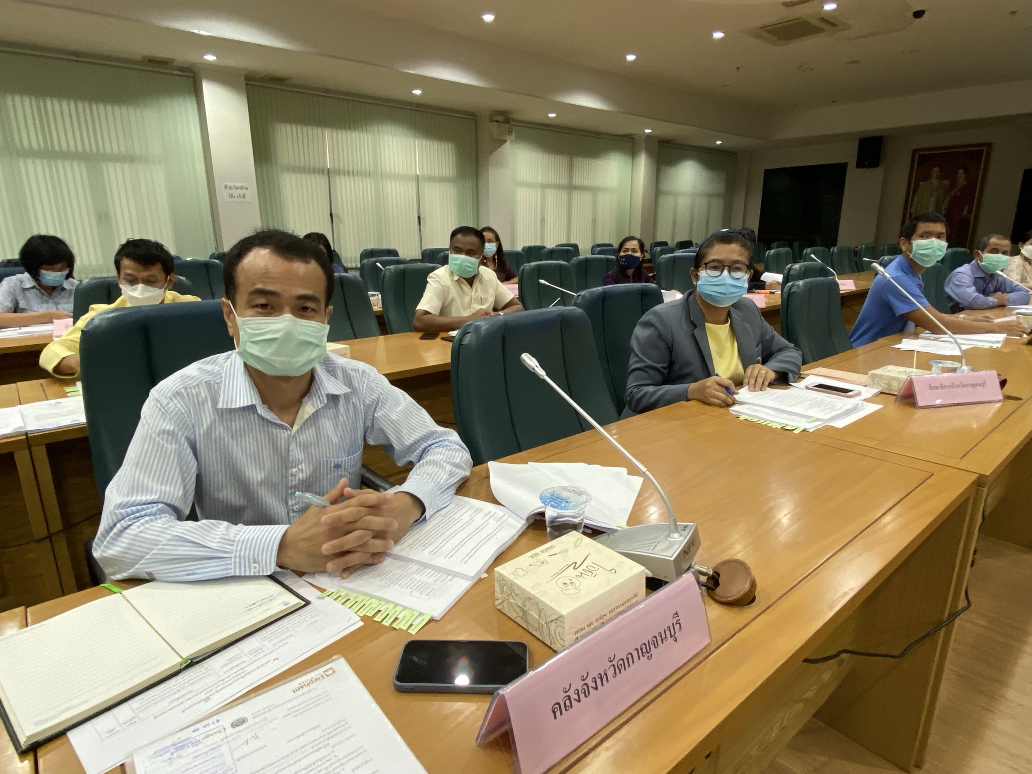 การประชุมคณะกรรมการประสานและขับเคลื่อนนโยบายสานพลังประชารัฐประจำจังหวัดกาญจนบุรี (คสป.) ครั้งที่ 2/2564