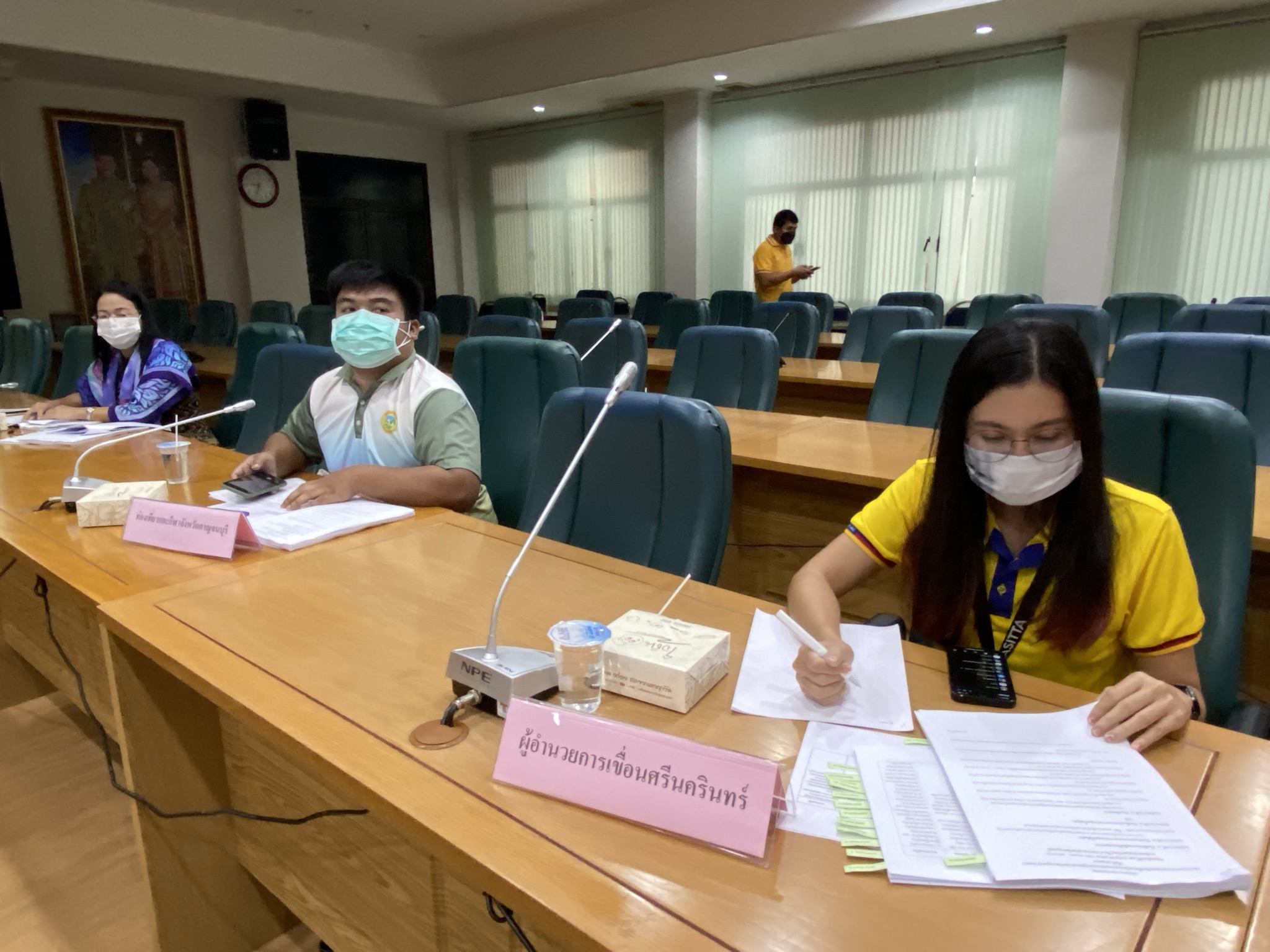 การประชุมคณะกรรมการประสานและขับเคลื่อนนโยบายสานพลังประชารัฐประจำจังหวัดกาญจนบุรี (คสป.) ครั้งที่ 2/2564