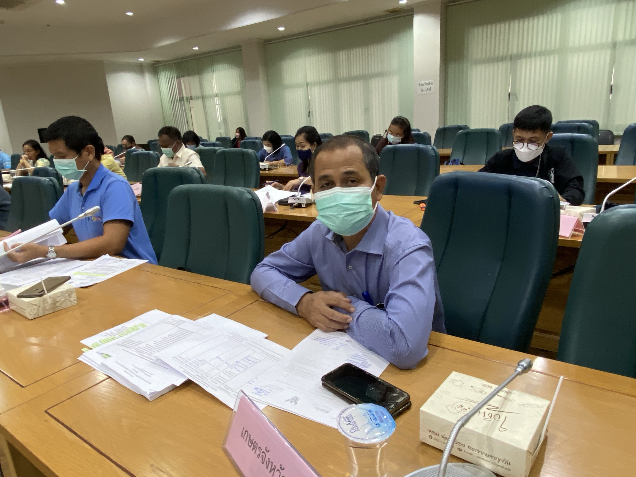 การประชุมคณะกรรมการประสานและขับเคลื่อนนโยบายสานพลังประชารัฐประจำจังหวัดกาญจนบุรี (คสป.) ครั้งที่ 2/2564