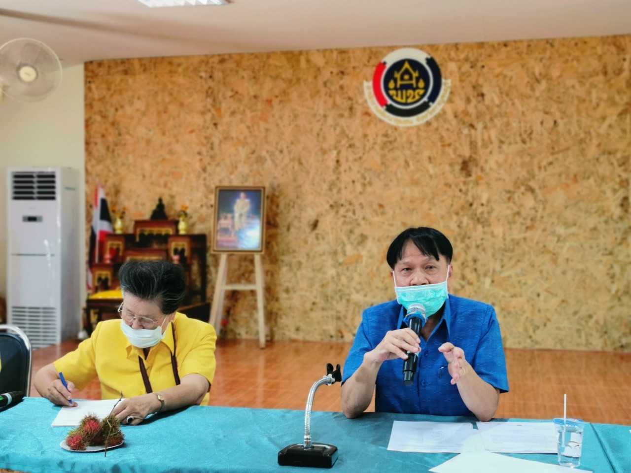 พช.กาญจน์ร่วมกับสตรี จัดกิจกรรมสตรีกาญจน์รวมใจ ทำความดีถวายองค์ราชัน (สร้างความมั่นคงทางอาหาร สู้ภัยโควิด) ครั้งที่ 1
