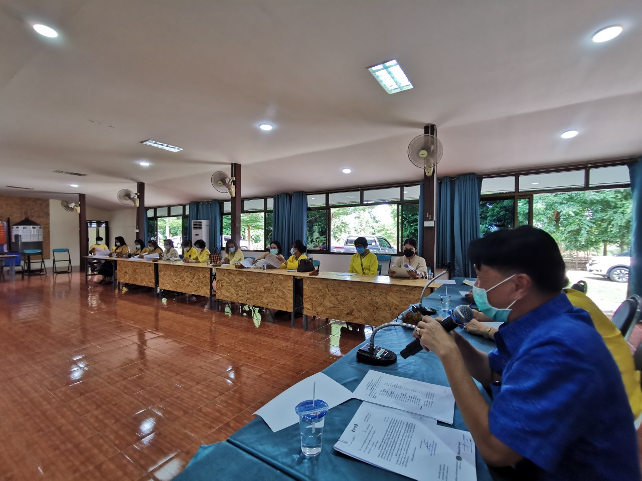 พช.กาญจน์ร่วมกับสตรี จัดกิจกรรมสตรีกาญจน์รวมใจ ทำความดีถวายองค์ราชัน (สร้างความมั่นคงทางอาหาร สู้ภัยโควิด) ครั้งที่ 1