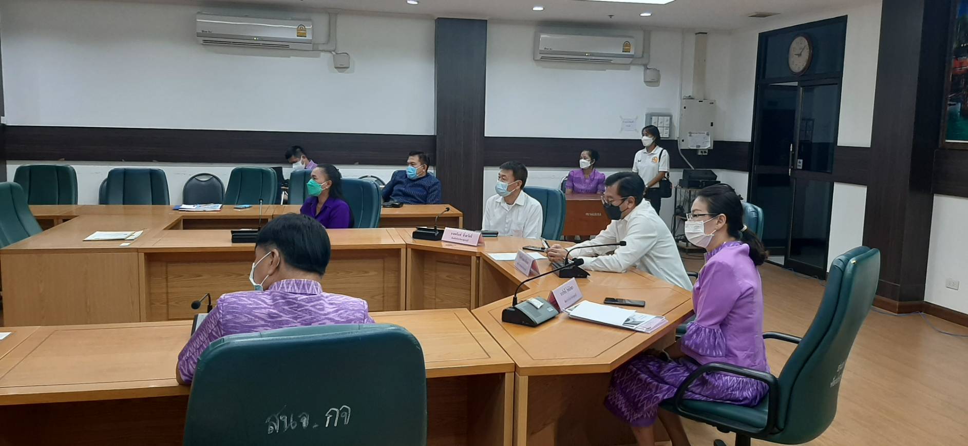 พช.กาญจน์ สอบคัดเลือกตำแหน่งผู้อำนวยการกลุ่มงานประสานและสนับสนุนการบริหารงานพัฒนาชุมชน  “รองผู้ว่าราชการจังหวัดกาญจนบุรี ร่วมให้กำลังใจแก่ผู้เข้าสอบ”✌️✌️✌️
