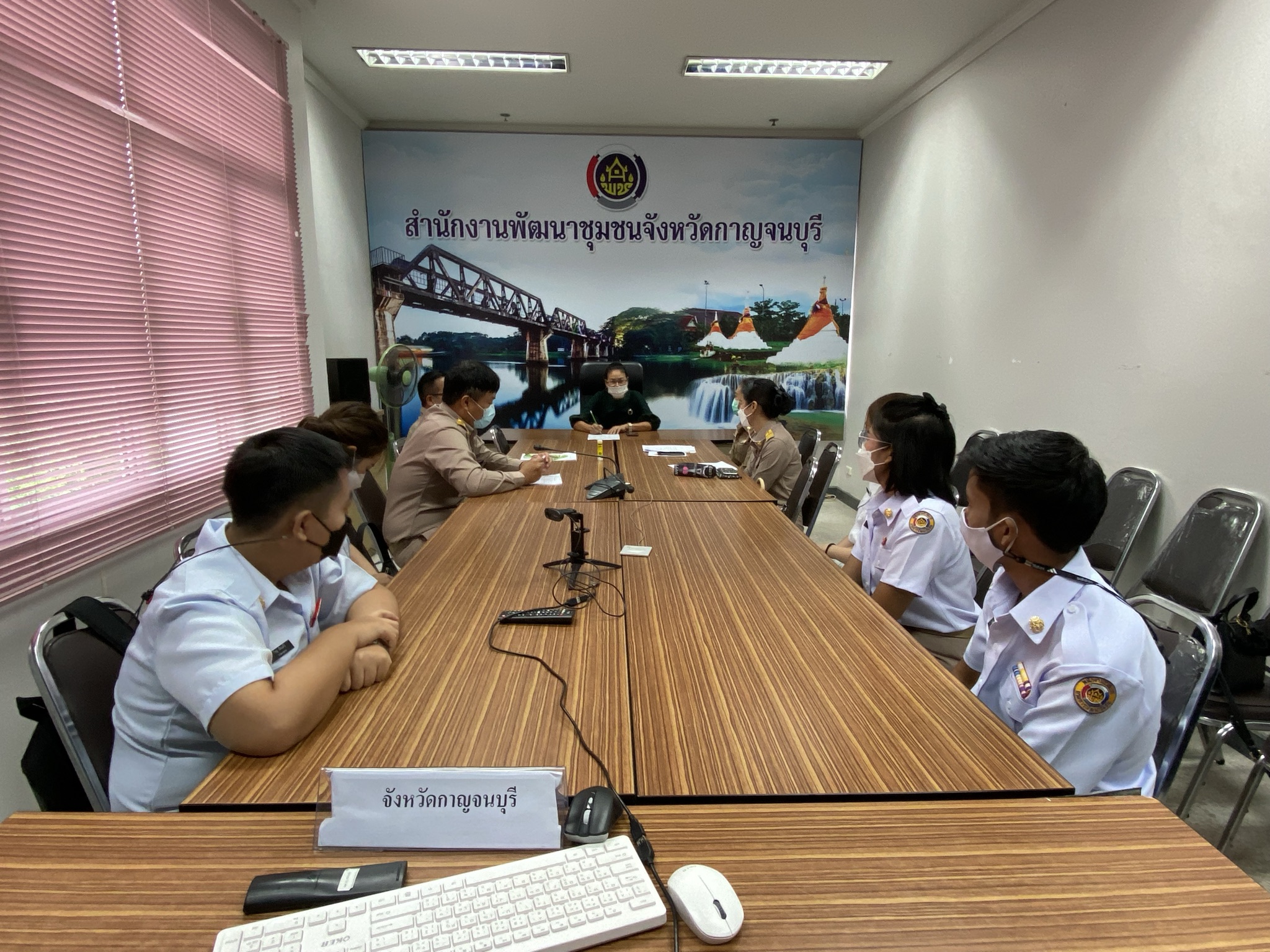 พช.กาญจน์ ต้อนรับน้องใหม่ เสริมทีมเตรียมลุยงานพัฒนาชุมชน