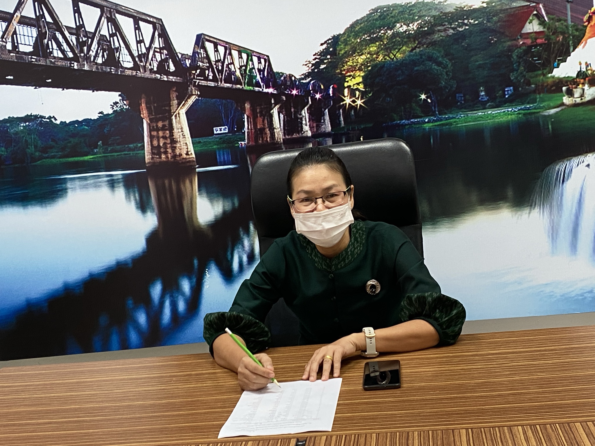 พช.กาญจน์ ต้อนรับน้องใหม่ เสริมทีมเตรียมลุยงานพัฒนาชุมชน