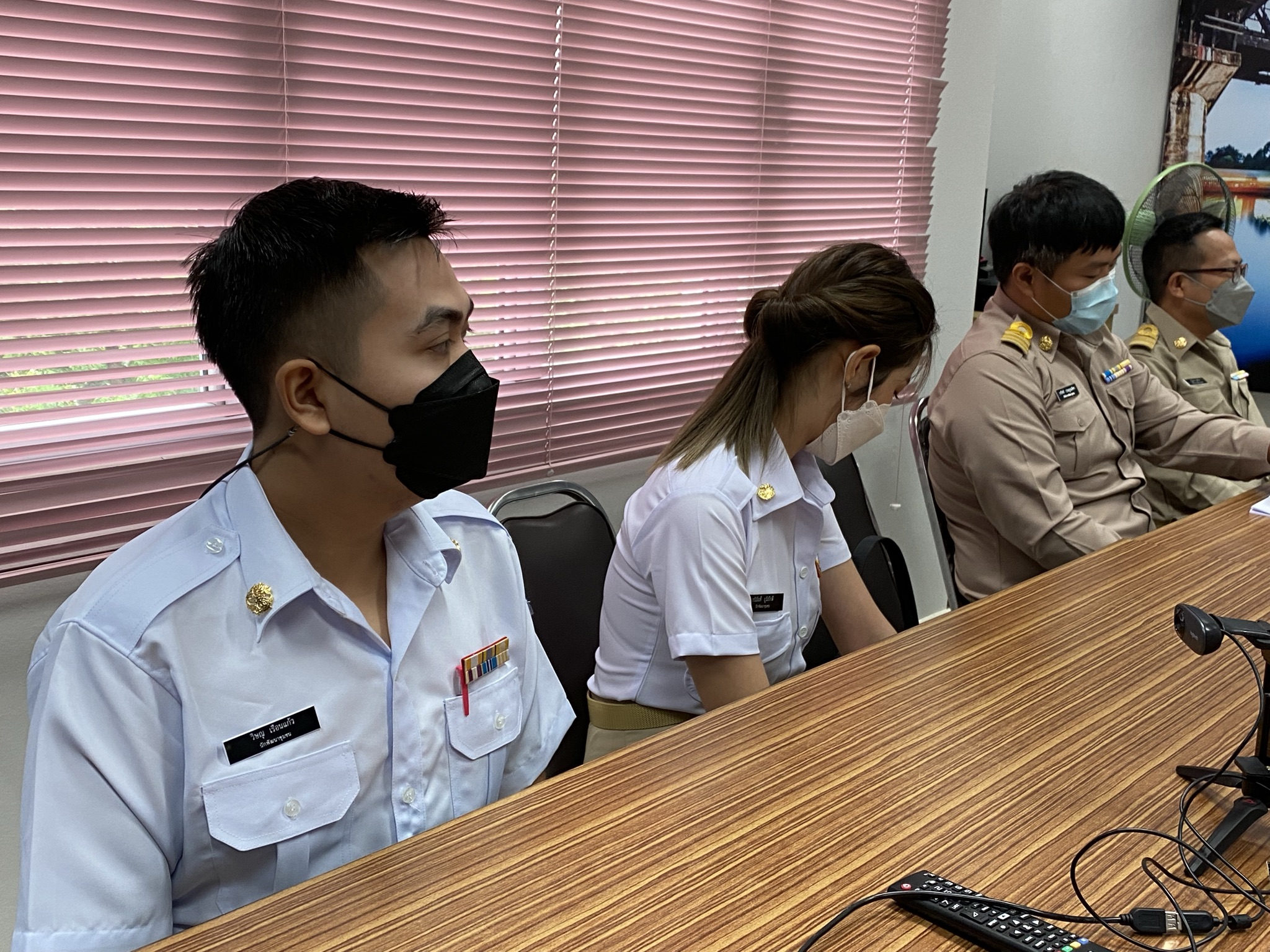พช.กาญจน์ ต้อนรับน้องใหม่ เสริมทีมเตรียมลุยงานพัฒนาชุมชน