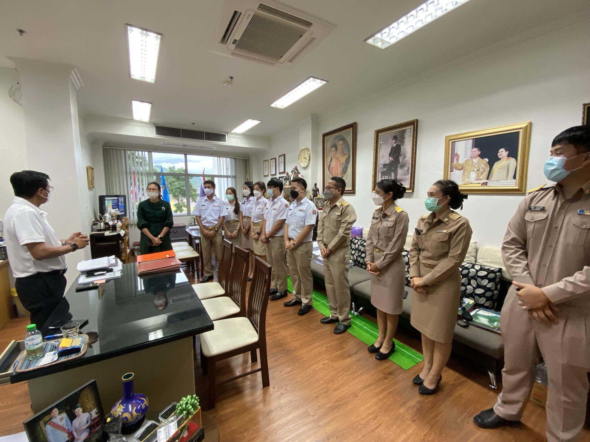 พช.กาญจน์ ต้อนรับน้องใหม่ เสริมทีมเตรียมลุยงานพัฒนาชุมชน