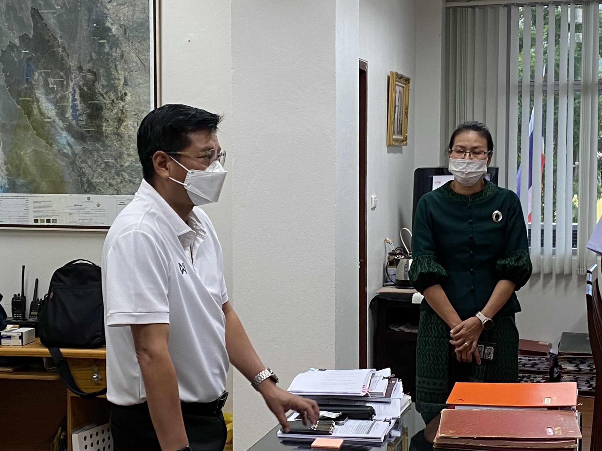 พช.กาญจน์ ต้อนรับน้องใหม่ เสริมทีมเตรียมลุยงานพัฒนาชุมชน