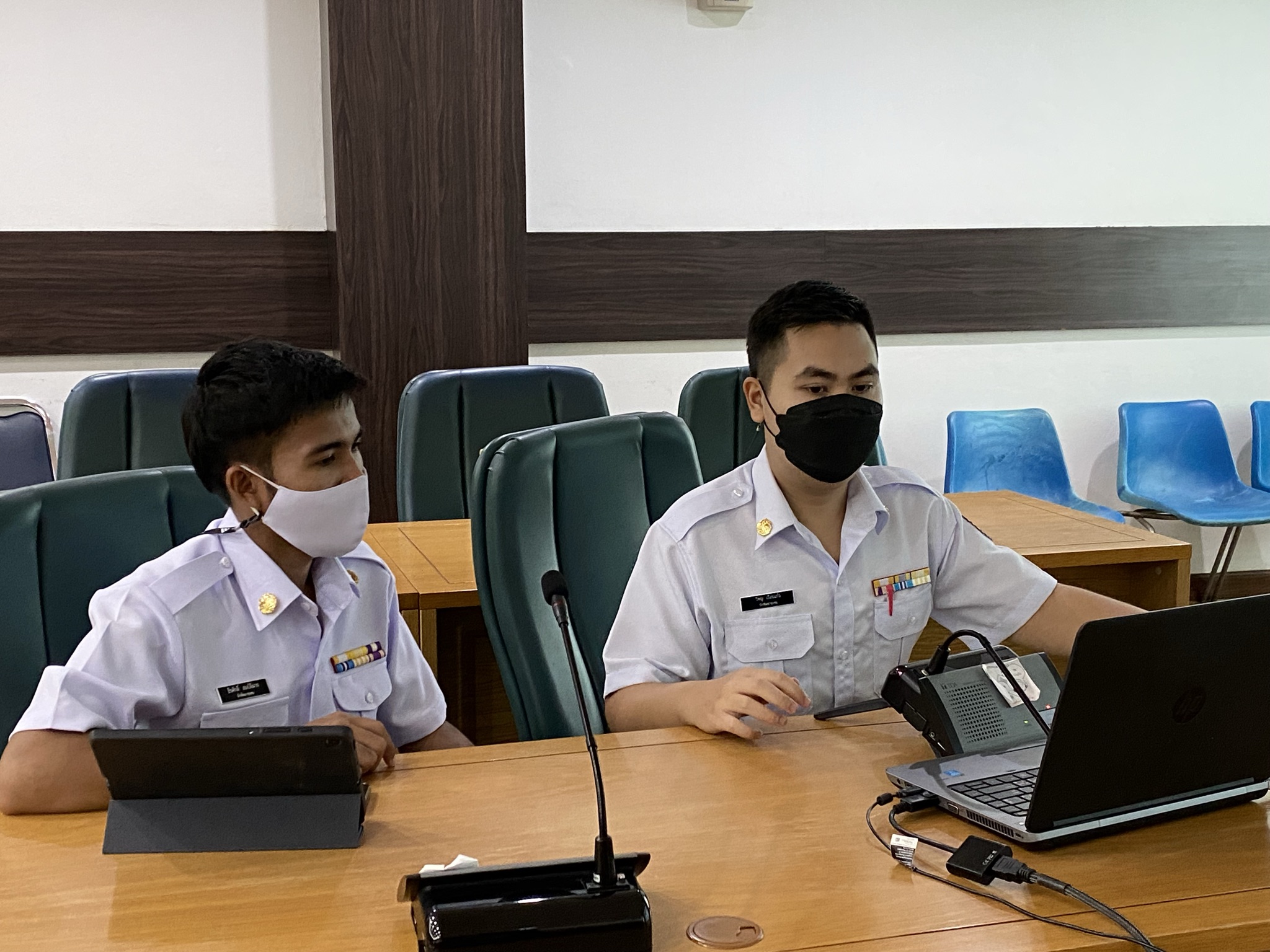 พช.กาญจน์ร่วมประชุมเตรียมความพร้อมจัดการสอบ ผอ.กง.ประสานฯ