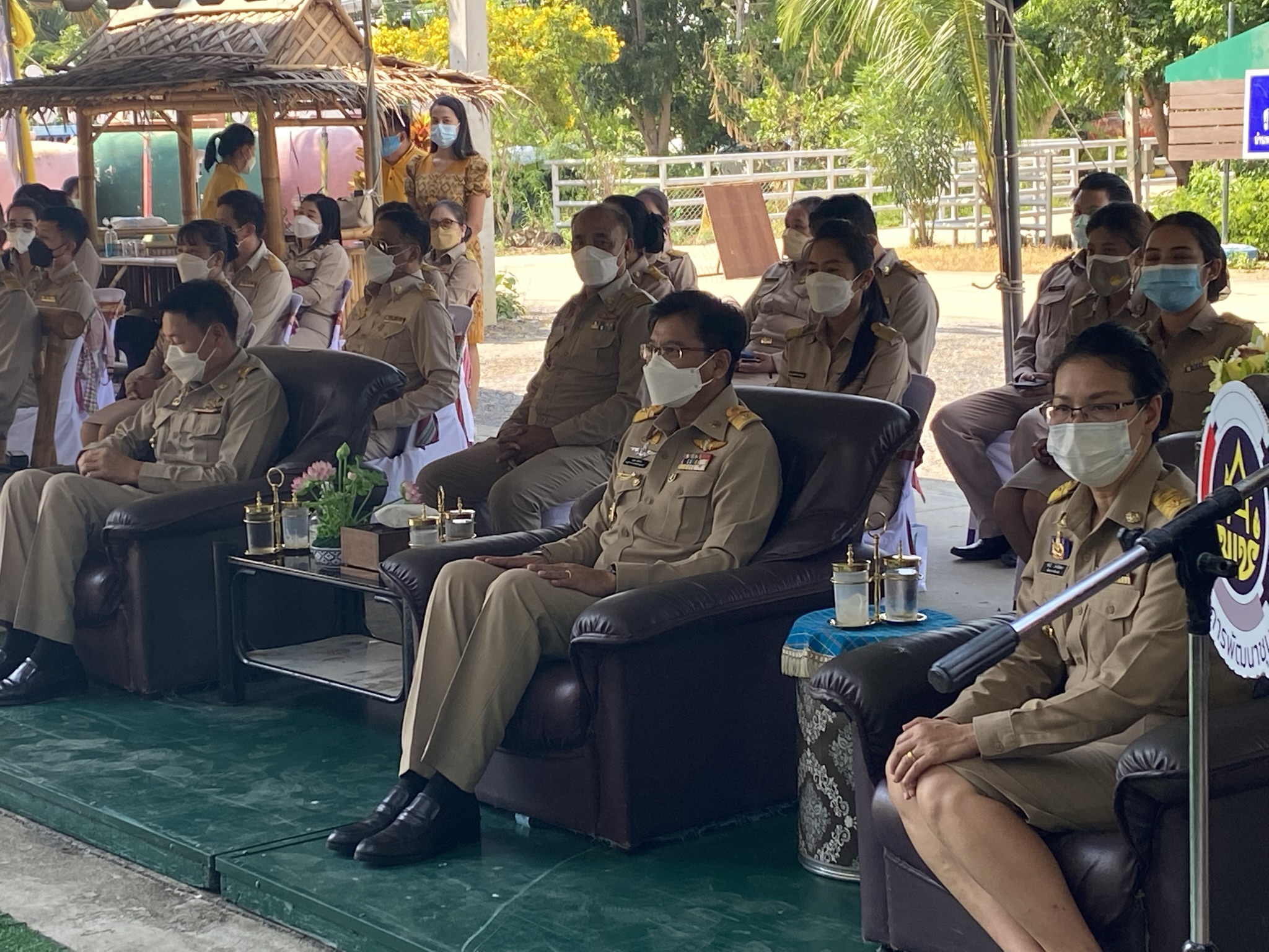 กาญจนบุรี ร่วมเปิดตัวศูนย์ผู้นำจิตอาสาพัฒนาชุมชน สร้างแหล่งบ่มเพาะทักษะชีวิต  ทักษะอาชีพ แหล่งเรียนรู้งานพัฒนาชุมชน