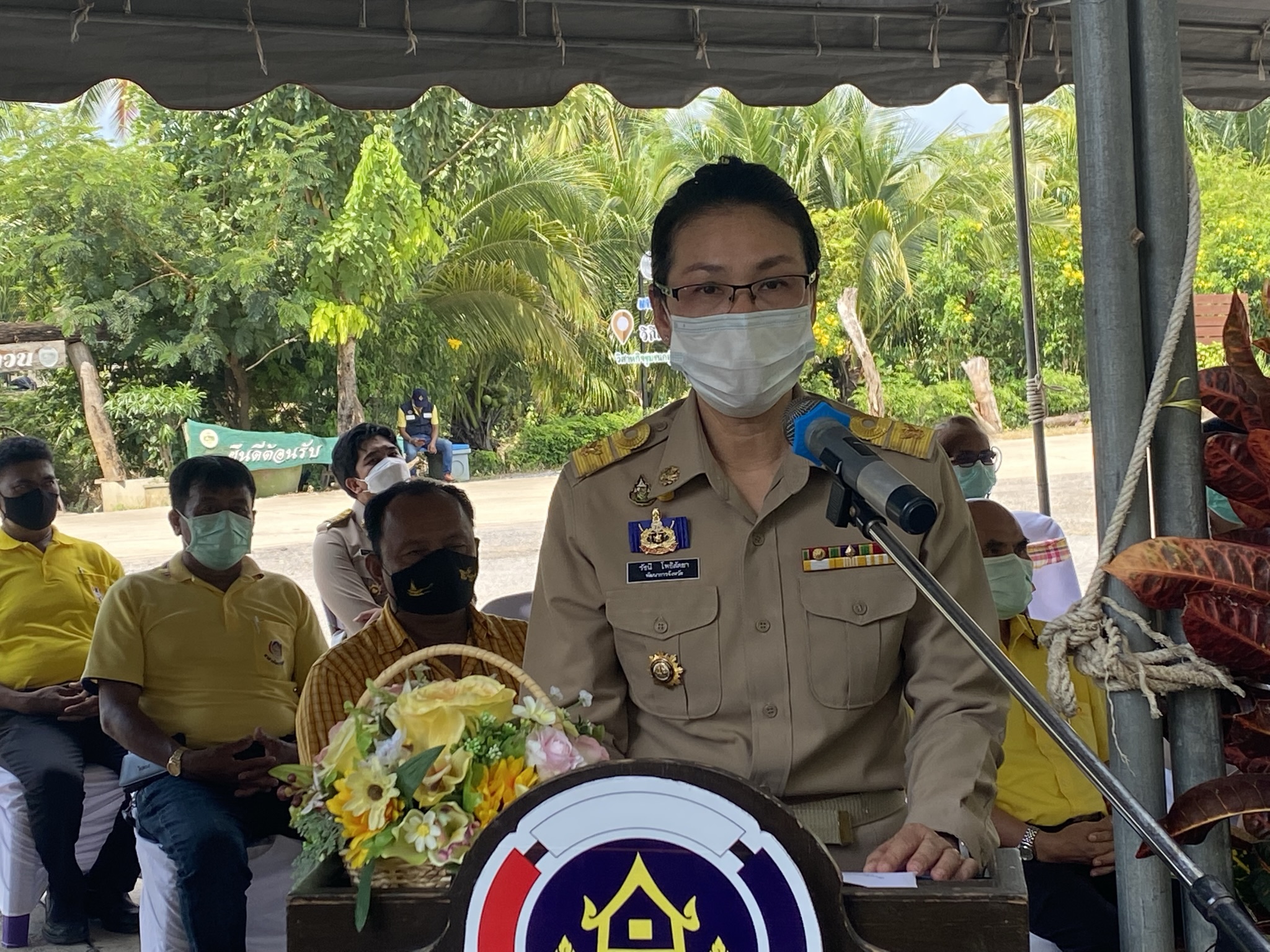 กาญจนบุรี ร่วมเปิดตัวศูนย์ผู้นำจิตอาสาพัฒนาชุมชน สร้างแหล่งบ่มเพาะทักษะชีวิต  ทักษะอาชีพ แหล่งเรียนรู้งานพัฒนาชุมชน