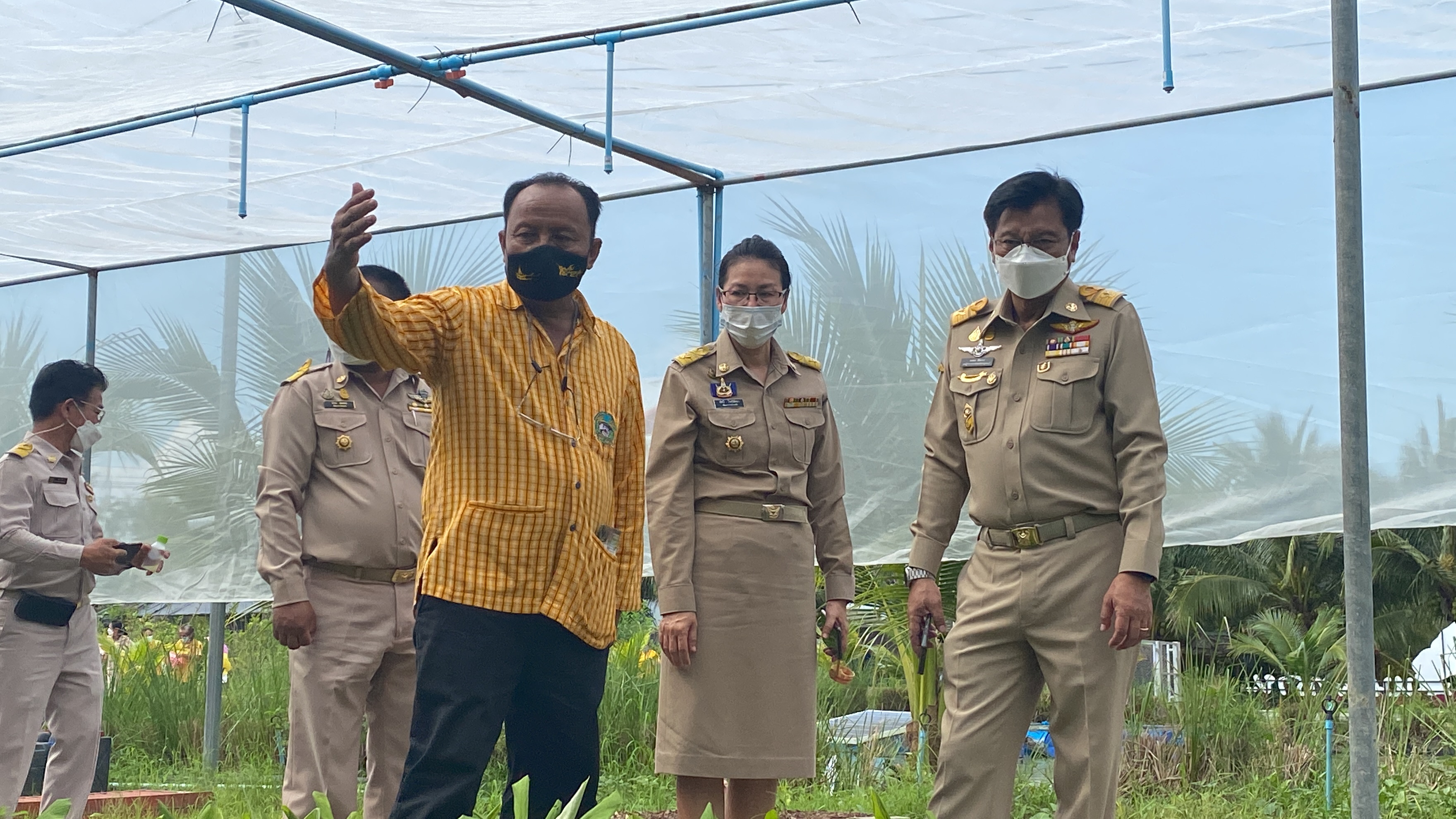 กาญจนบุรี ร่วมเปิดตัวศูนย์ผู้นำจิตอาสาพัฒนาชุมชน สร้างแหล่งบ่มเพาะทักษะชีวิต  ทักษะอาชีพ แหล่งเรียนรู้งานพัฒนาชุมชน