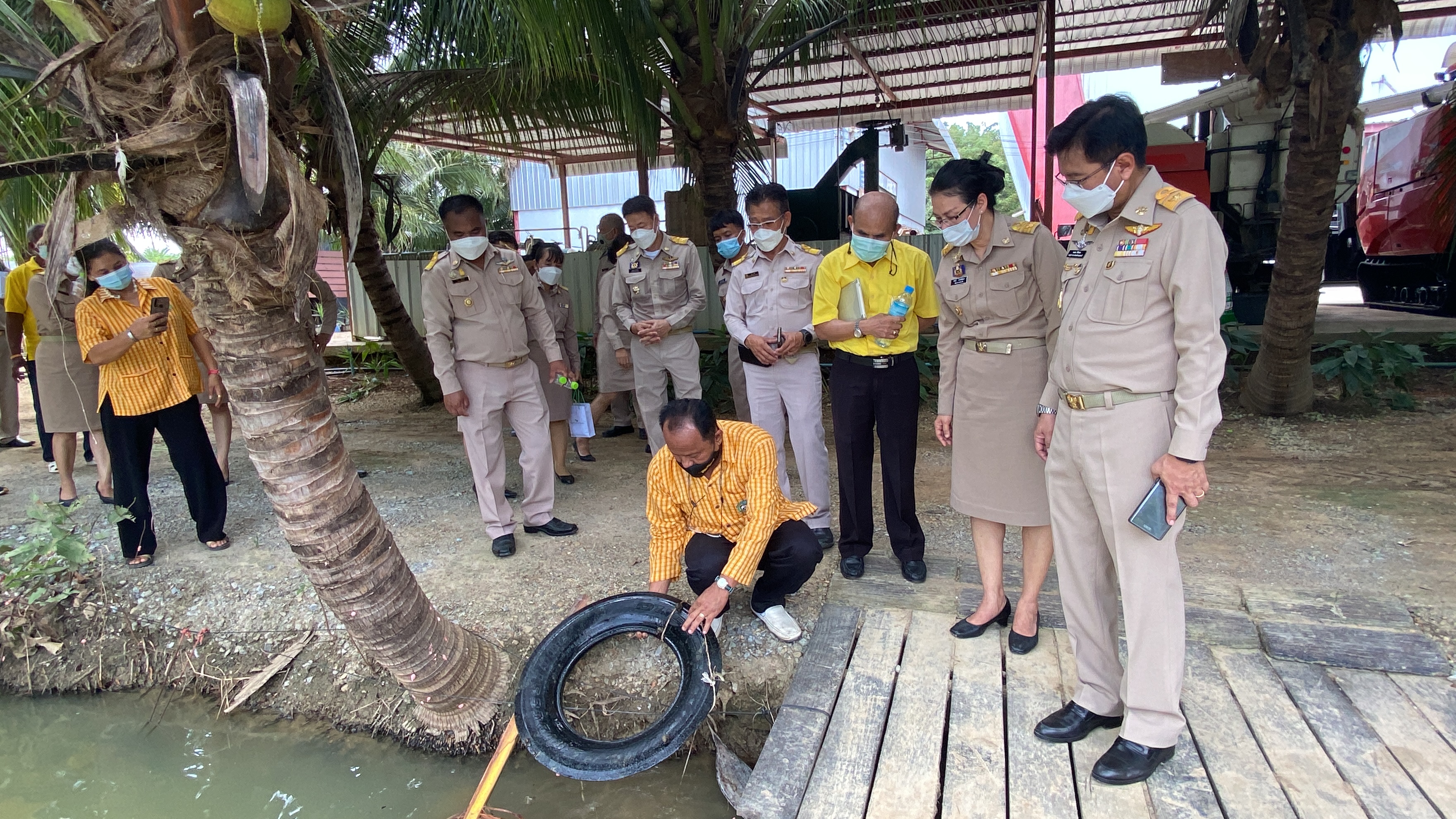 กาญจนบุรี ร่วมเปิดตัวศูนย์ผู้นำจิตอาสาพัฒนาชุมชน สร้างแหล่งบ่มเพาะทักษะชีวิต  ทักษะอาชีพ แหล่งเรียนรู้งานพัฒนาชุมชน