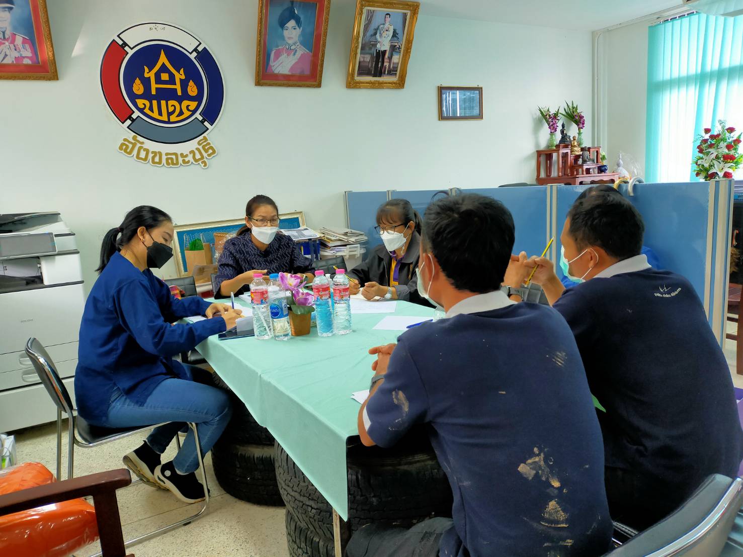 “พัฒนาการจังหวัดกาญจนบุรี พร้อมทีมงานลงพื้นที่อำเภอสังขละบุรี ลุยสร้างตลาดผลิตภัณฑ์ไล่โว่สาละวะ”