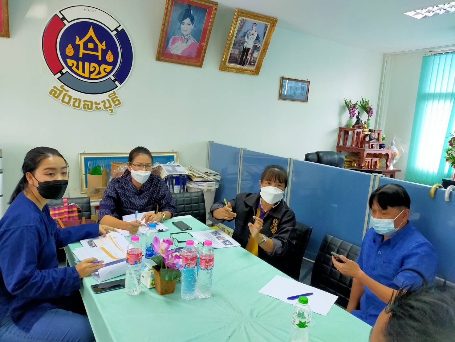 “พัฒนาการจังหวัดกาญจนบุรี พร้อมทีมงานลงพื้นที่อำเภอสังขละบุรี ลุยสร้างตลาดผลิตภัณฑ์ไล่โว่สาละวะ”