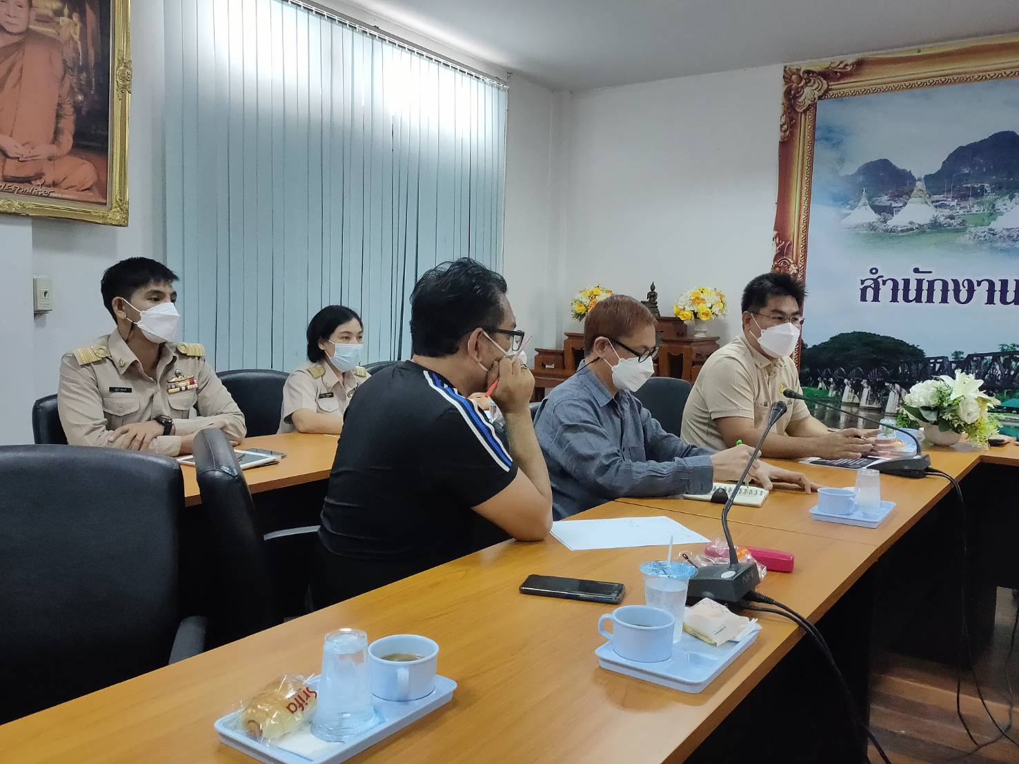 พช. กาญจน์ ร่วมประชุมคณะกรรมการงานเดินแบบผ้าไทย ผ้าพื้นถิ่น การกุศล “กาญจนบุรี รักษ์ผ้าไทย รวมน้ำใจ ช่วยกาชาด”