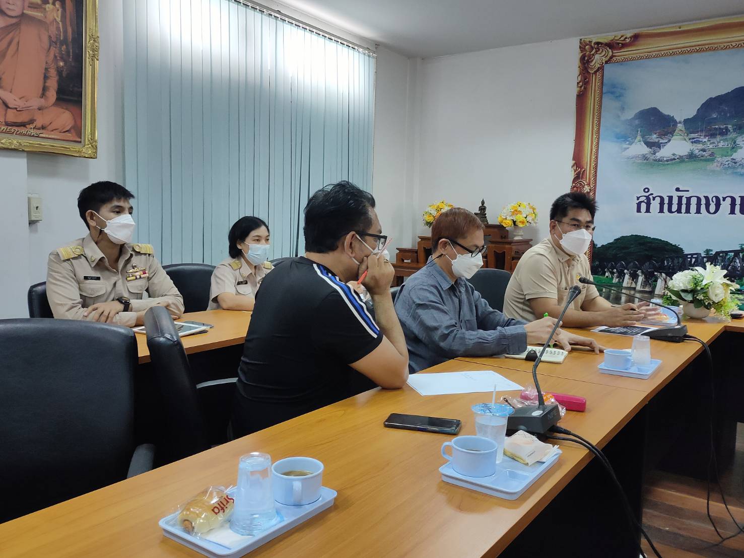 พช. กาญจน์ ร่วมประชุมคณะกรรมการงานเดินแบบผ้าไทย ผ้าพื้นถิ่น การกุศล “กาญจนบุรี รักษ์ผ้าไทย รวมน้ำใจ ช่วยกาชาด”
