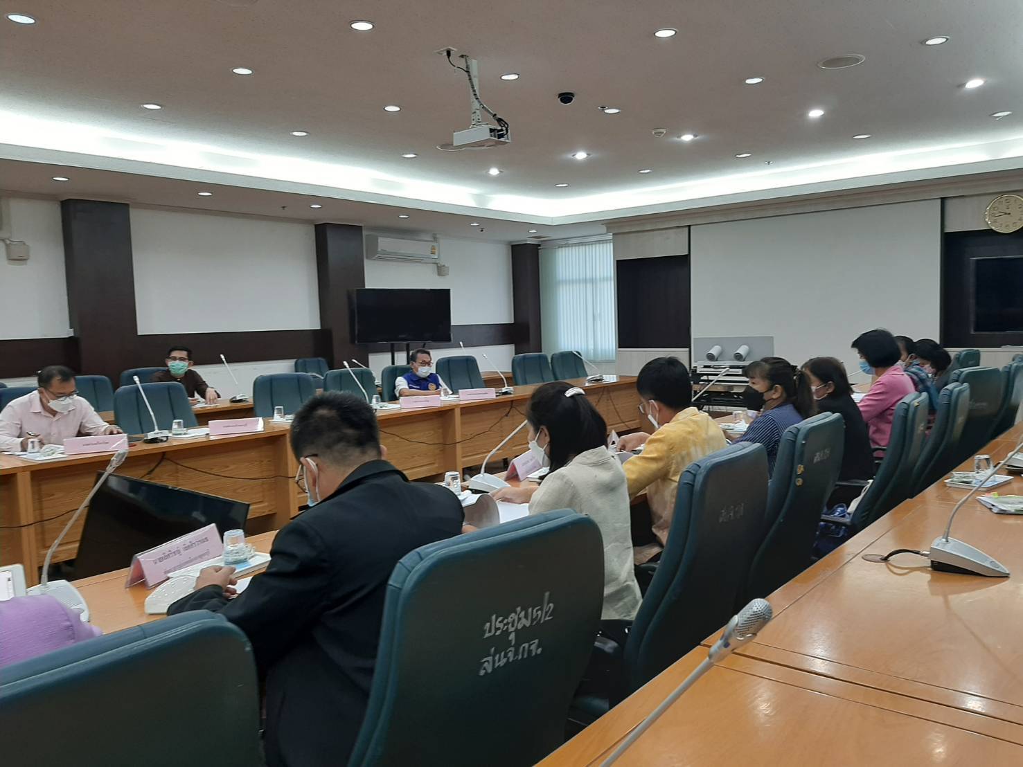 พช.กาญจน์ จัดประชุมทีมแก้จน (กข.คจ.) ครั้งที่ 1/2564