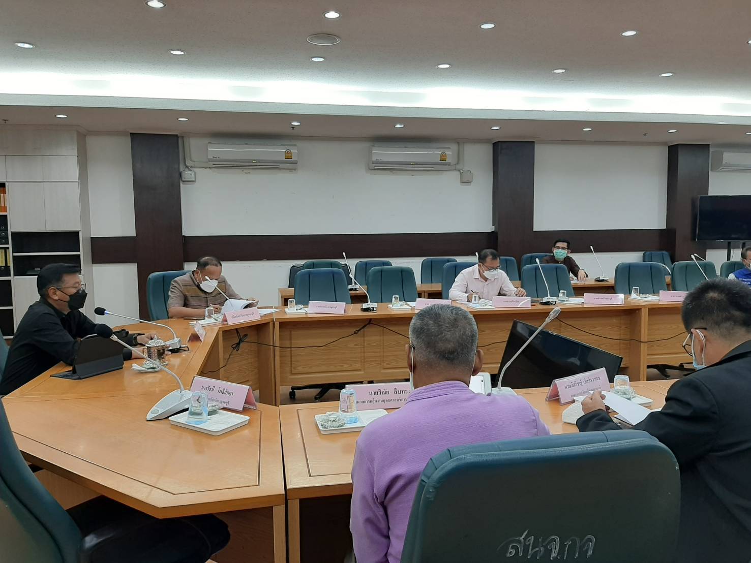 พช.กาญจน์ จัดประชุมทีมแก้จน (กข.คจ.) ครั้งที่ 1/2564