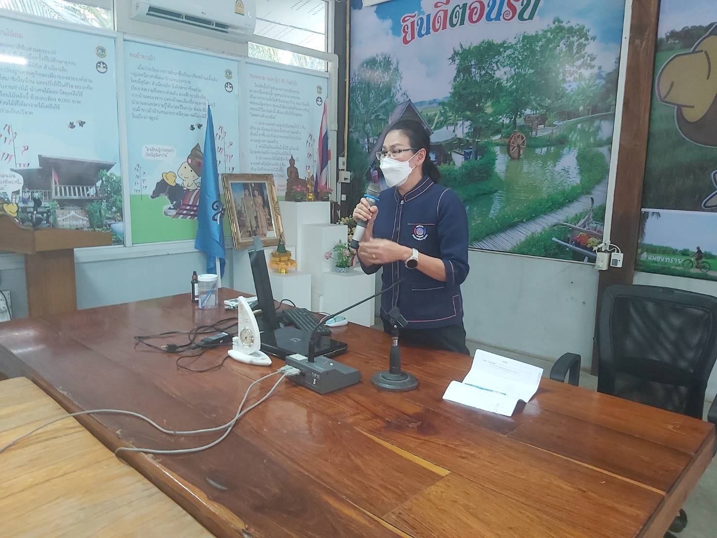 พัฒนาการจังหวัดกาญจน์ ร่วมพบปะพูดคุยและสร้างความใจการทำงาน แก่ นักพัฒนาชุมชนของกรมส่งเสริมการปกครองส่วนท้องถิ่น