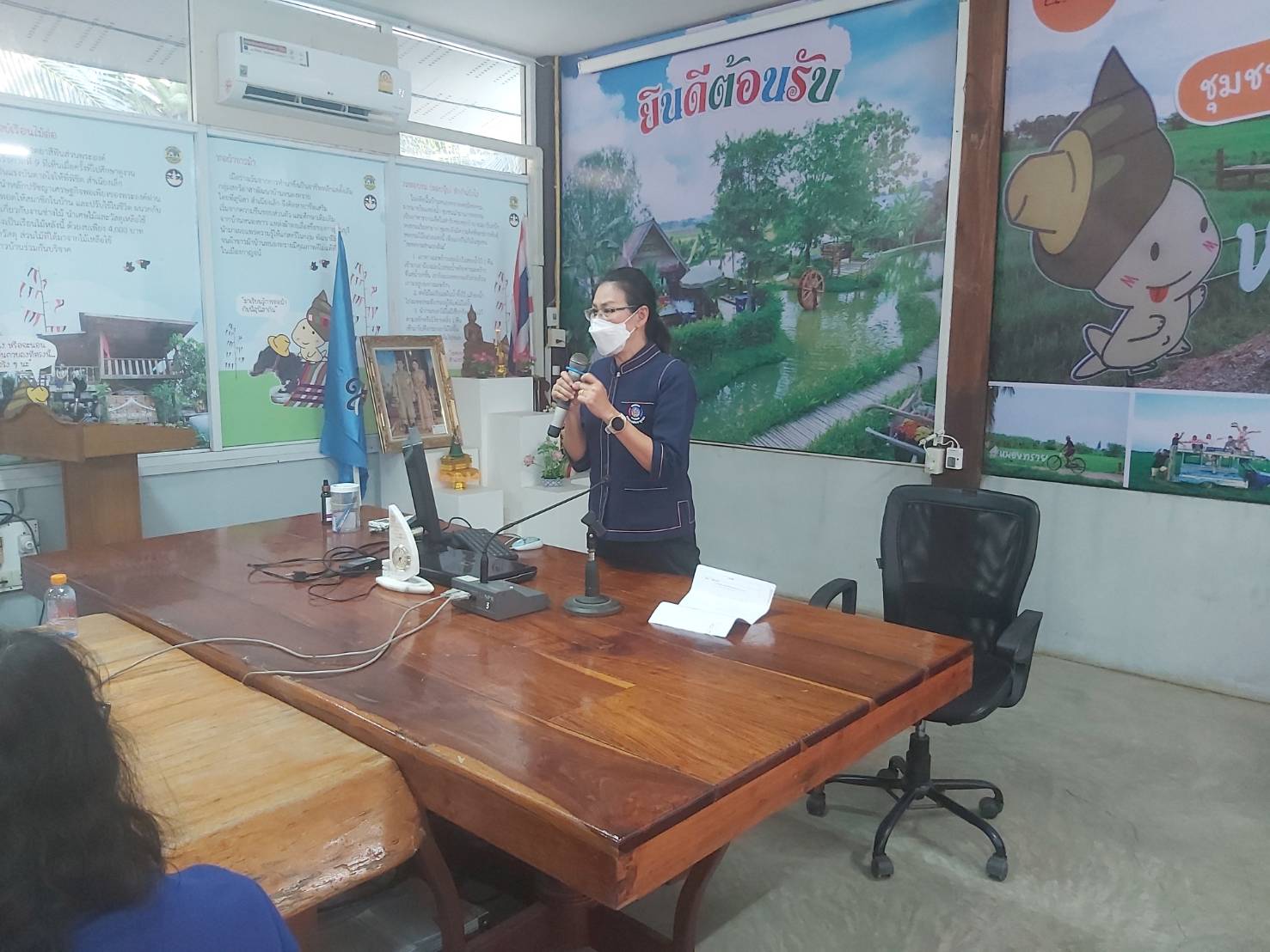 พัฒนาการจังหวัดกาญจน์ ร่วมพบปะพูดคุยและสร้างความใจการทำงาน แก่ นักพัฒนาชุมชนของกรมส่งเสริมการปกครองส่วนท้องถิ่น