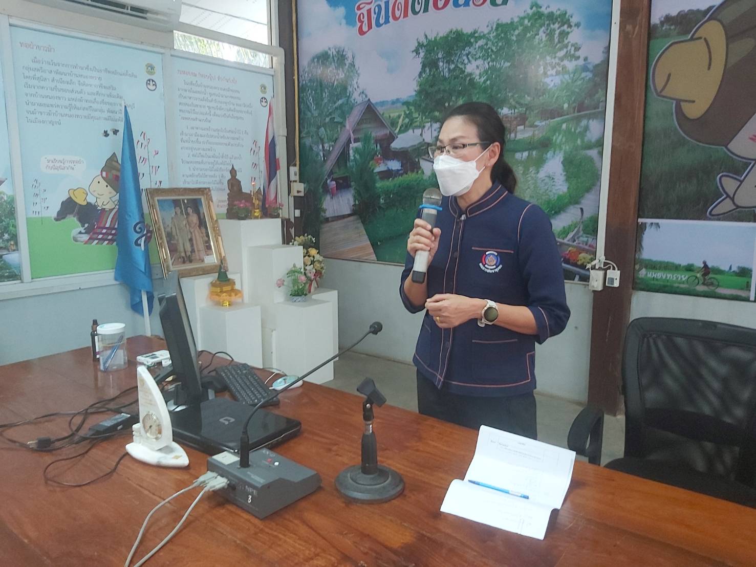 พัฒนาการจังหวัดกาญจน์ ร่วมพบปะพูดคุยและสร้างความใจการทำงาน แก่ นักพัฒนาชุมชนของกรมส่งเสริมการปกครองส่วนท้องถิ่น