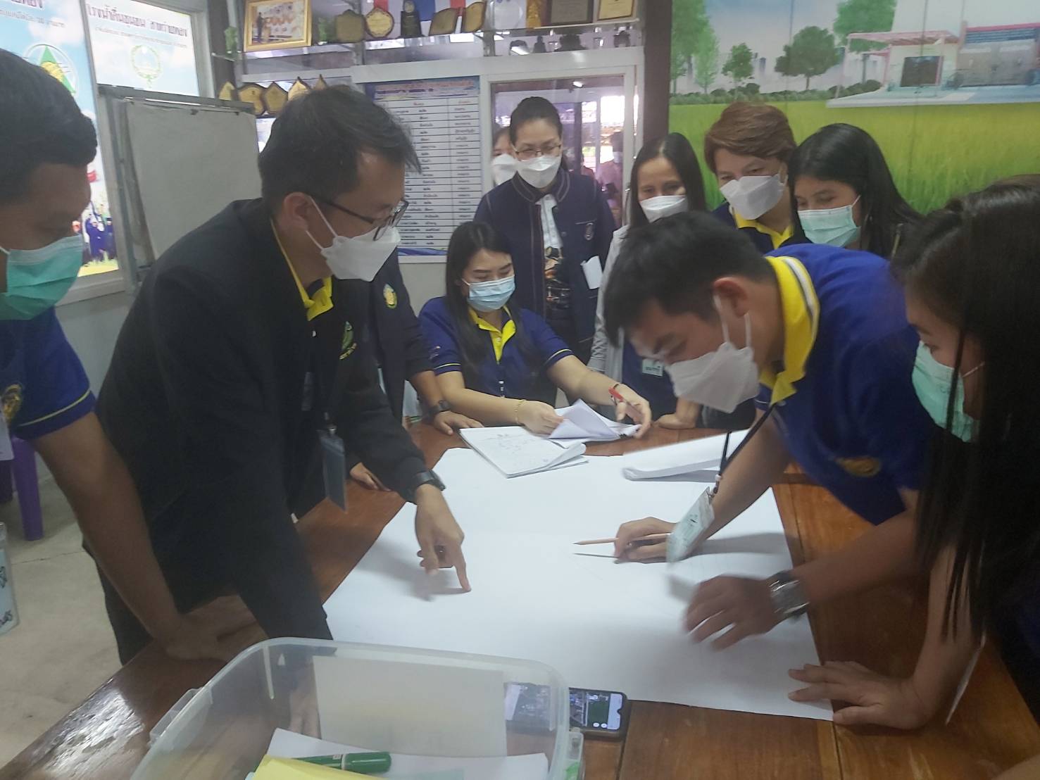 พัฒนาการจังหวัดกาญจน์ ร่วมพบปะพูดคุยและสร้างความใจการทำงาน แก่ นักพัฒนาชุมชนของกรมส่งเสริมการปกครองส่วนท้องถิ่น