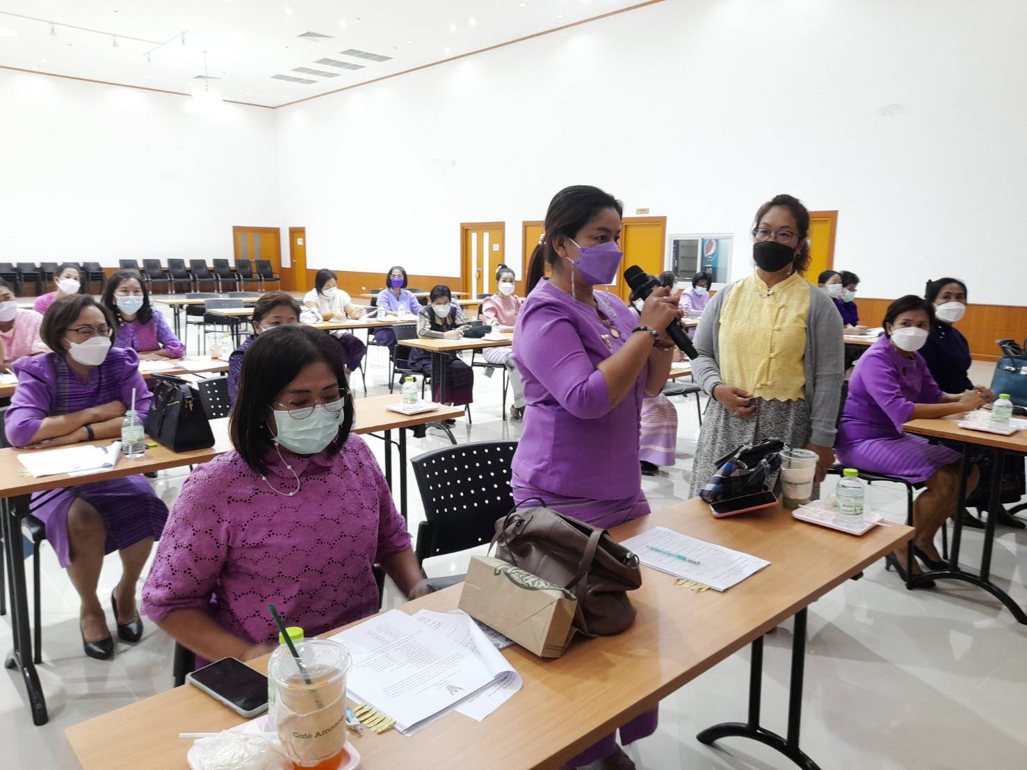 พช.กาญจนบุรี จัดการประชุมคณะกรรมการพัฒนาสตรีจังหวัดกาญจนบุรี (กพสจ.) ครั้งที่ 1/2565