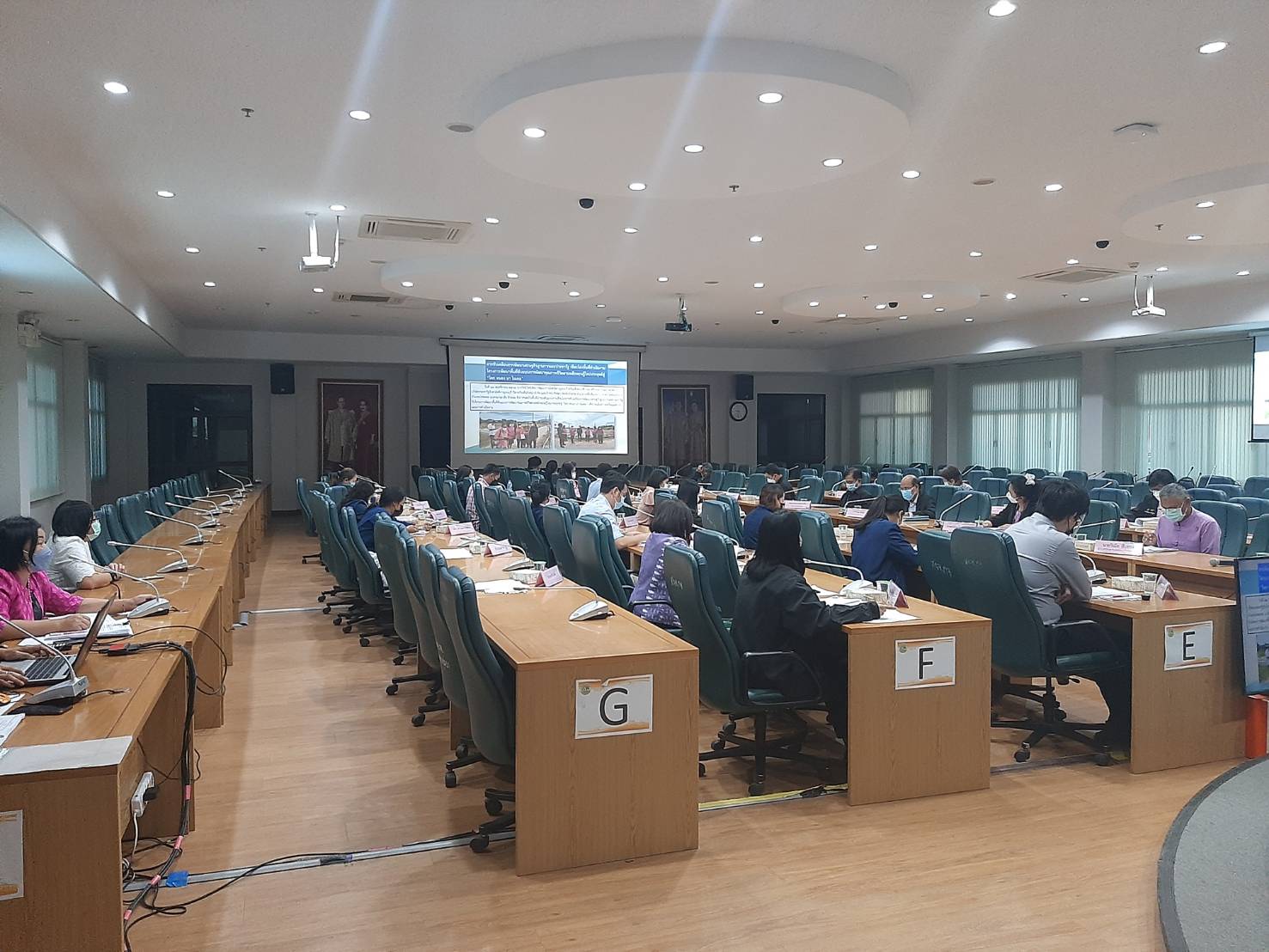 พช.กาญจน์ จัดประชุมคณะกรรมการประสานและขับเคลื่อนนโยบายสานพลังประชารัฐประจำจังหวัดกาญจนบุรี (คสป.) ครั้งที่ 4/2564