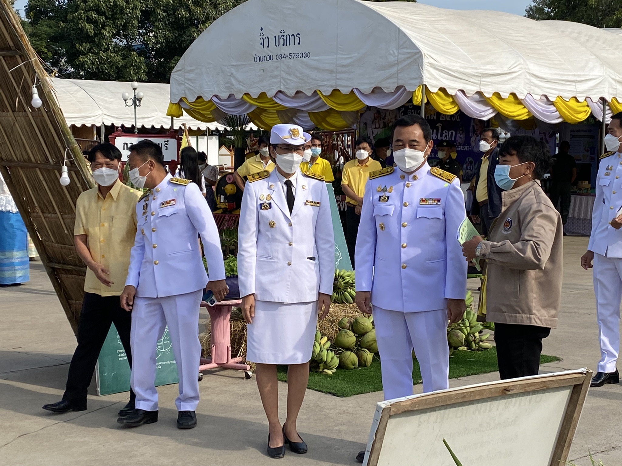 “พช.กาญจน์ ร่วมแสดงผลสำเร็จโคกหนองนาในงานวันดินโลก 64”