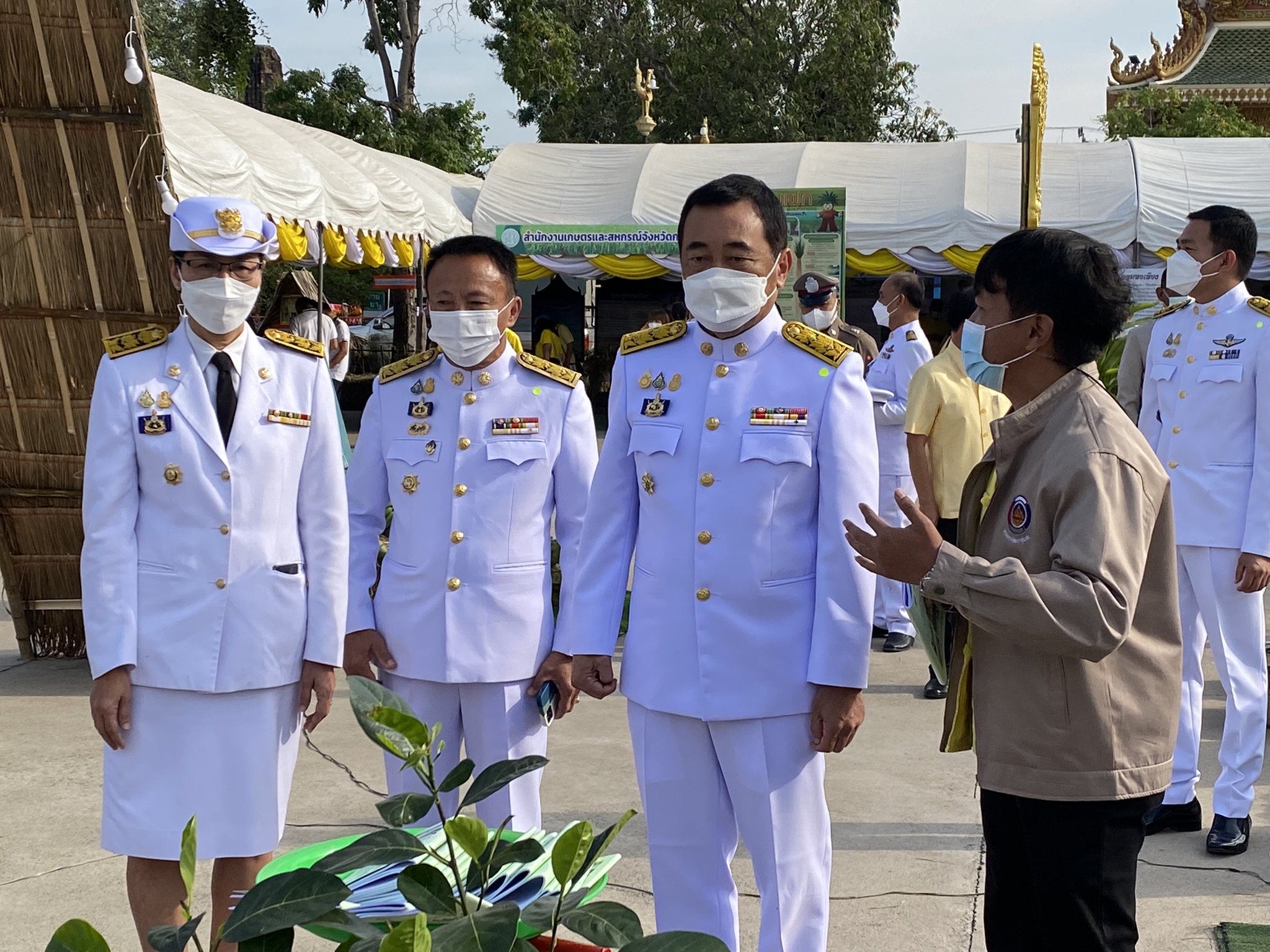 “พช.กาญจน์ ร่วมแสดงผลสำเร็จโคกหนองนาในงานวันดินโลก 64”