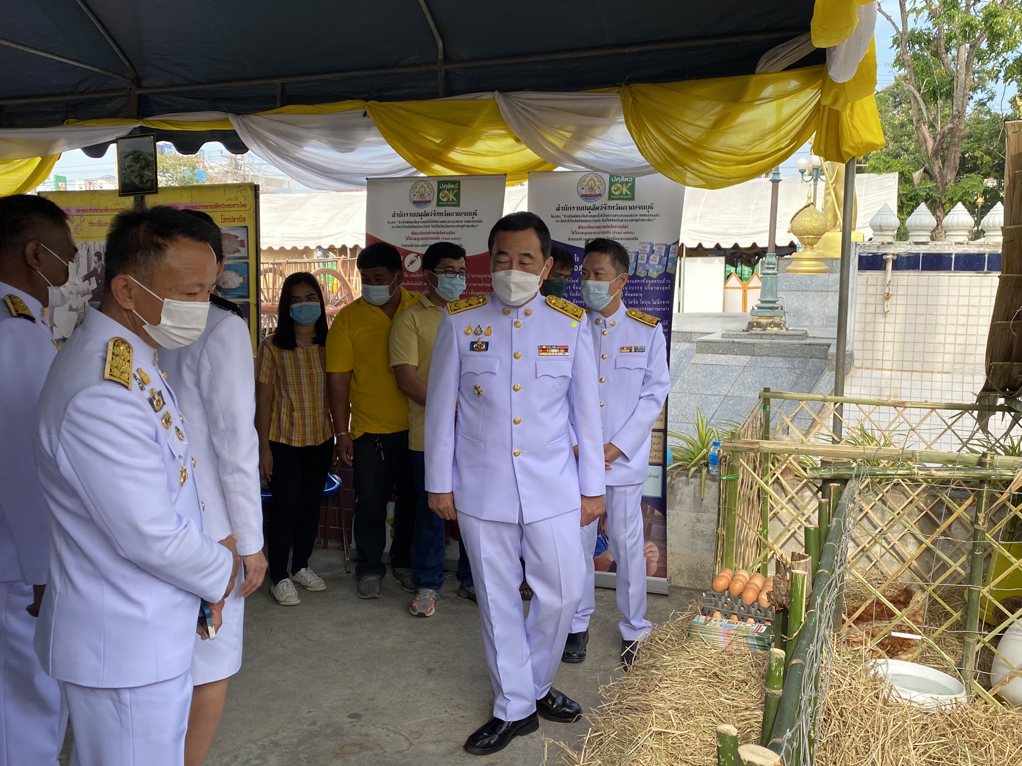 “พช.กาญจน์ ร่วมแสดงผลสำเร็จโคกหนองนาในงานวันดินโลก 64”