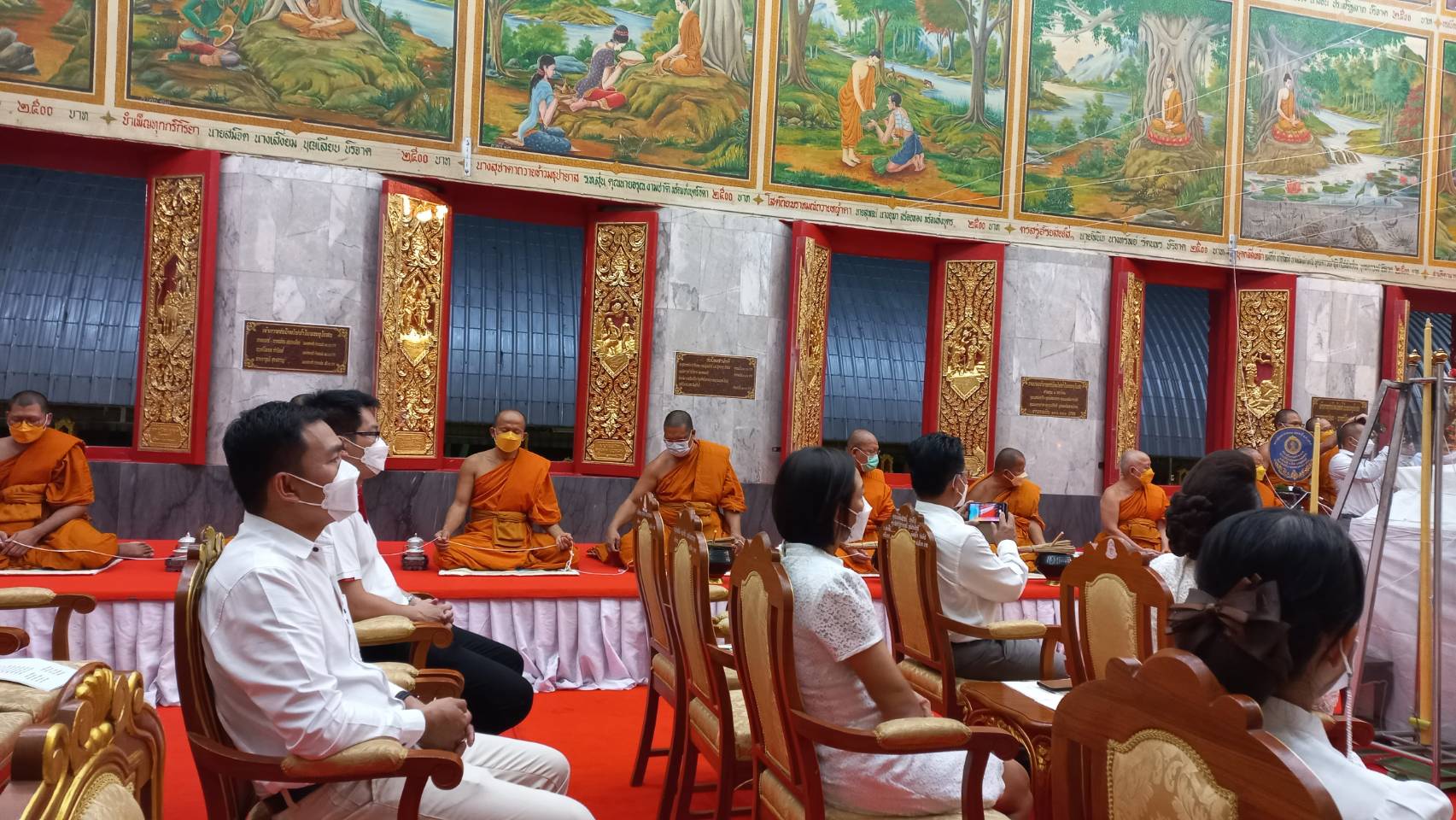 ? CDD KAN News : พช.กาญจนบุรี ร่วมสวดมนต์เพื่อความเป็นสิริมงคล เนื่องในโอกาสวันขึ้นปีใหม่ 2565