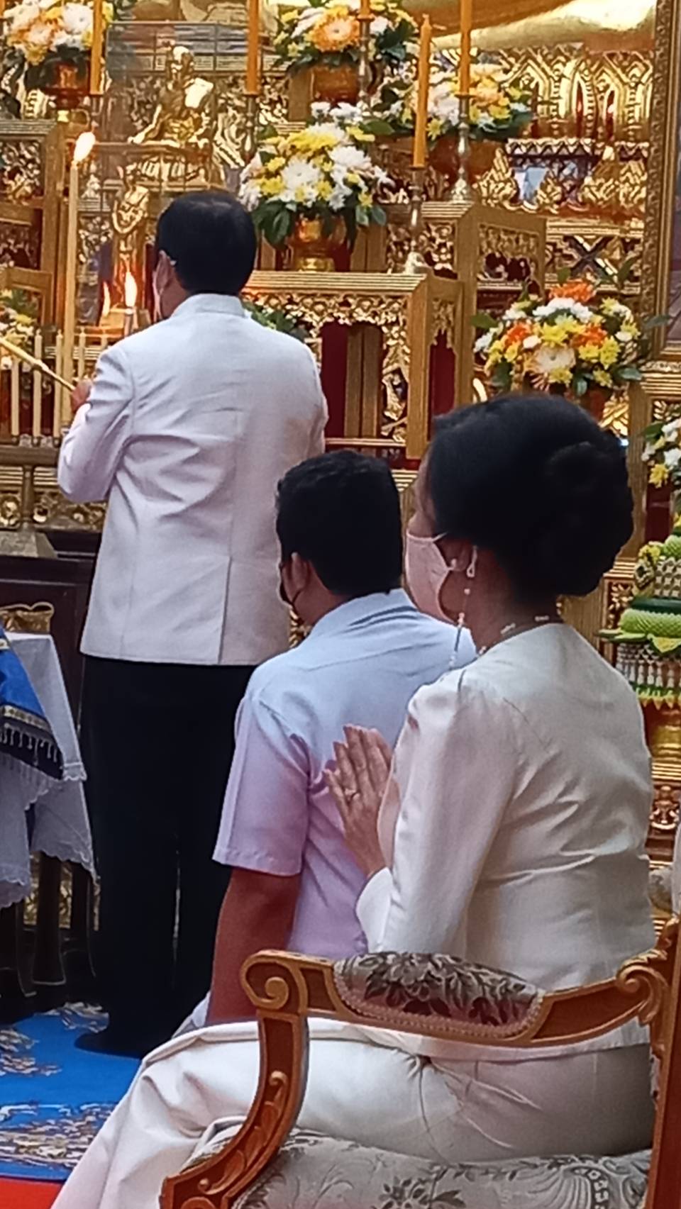 ? CDD KAN News : พช.กาญจนบุรี ร่วมสวดมนต์เพื่อความเป็นสิริมงคล เนื่องในโอกาสวันขึ้นปีใหม่ 2565