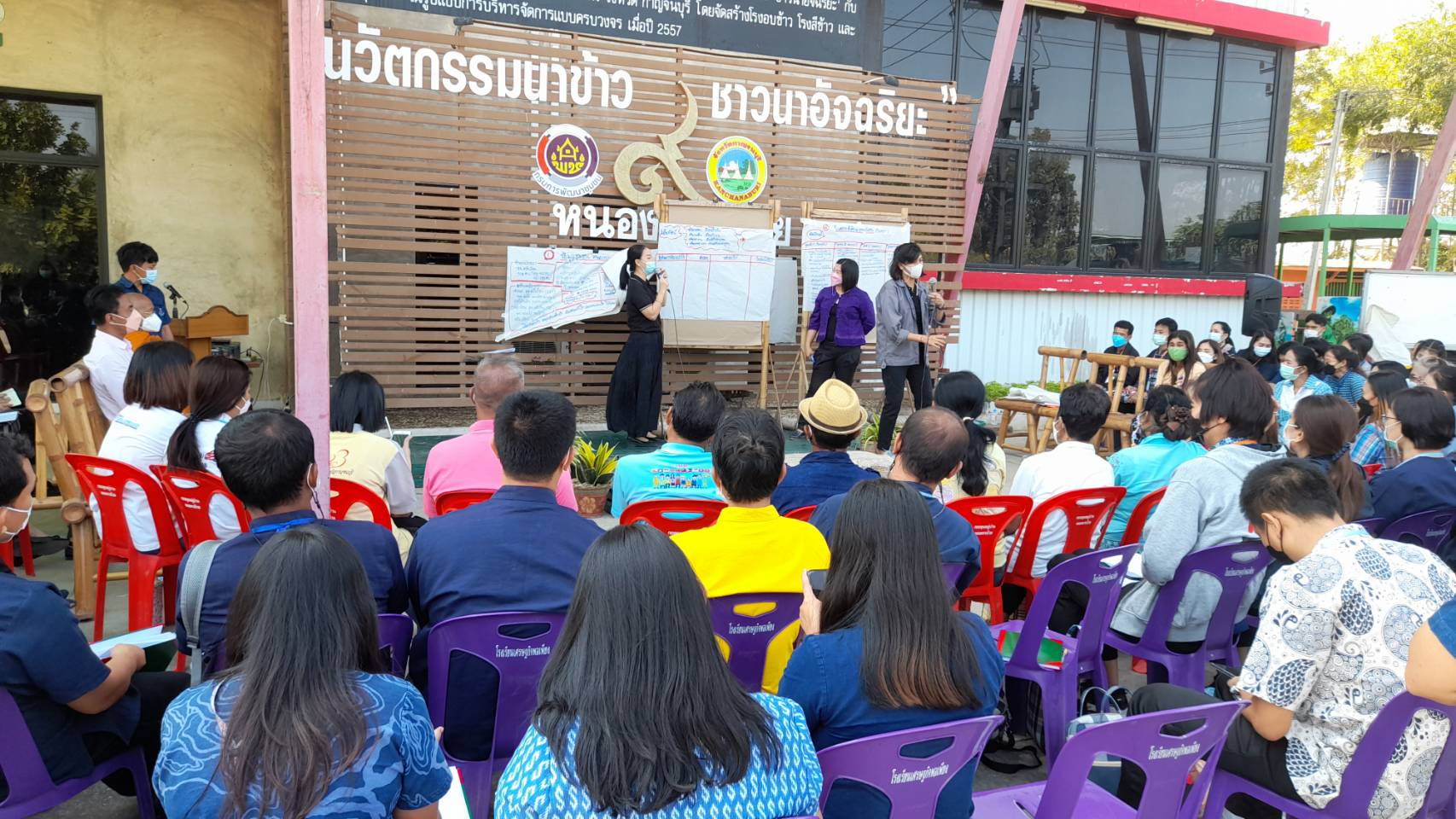? CDD KAN News : พัฒนาการจังหวัดกาญจนบุรี นำทีมวิทยากรพัฒนาชุมชน เป็นต้นแบบจัดเวทีแผนชุมชน ถ่ายทอดสู่น้องพัฒนากรบรรจุใหม่ รุ่น 119