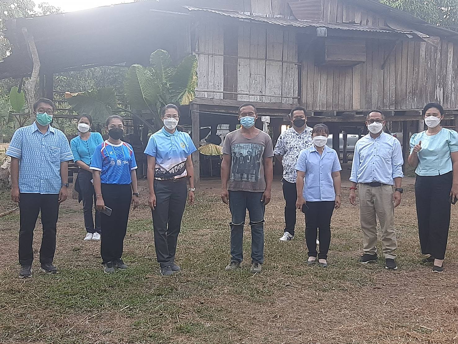 ? CDD KAN News : พัฒนาชุมชนเมืองกาญจน์ ลงลุยพื้นที่ติดตามผลการดำเนินงาน โคก หนอง นา โมเดล พื้นที่ตำบลหนองลู อำเภอสังขละบุรี