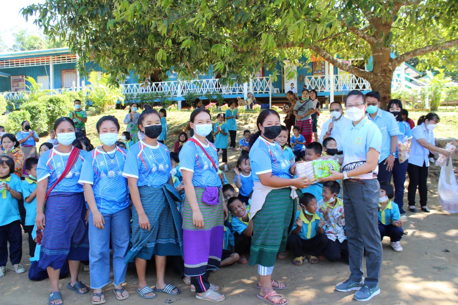 ? CDD KAN News : พช.กาญจน์ จัดกิจกรรมพัฒนาศักยภาพเยาวชนคนรุ่นใหม่ห่างไกลยาเสพติดในพื้นที่ชายแดนบ้านไล่โว่