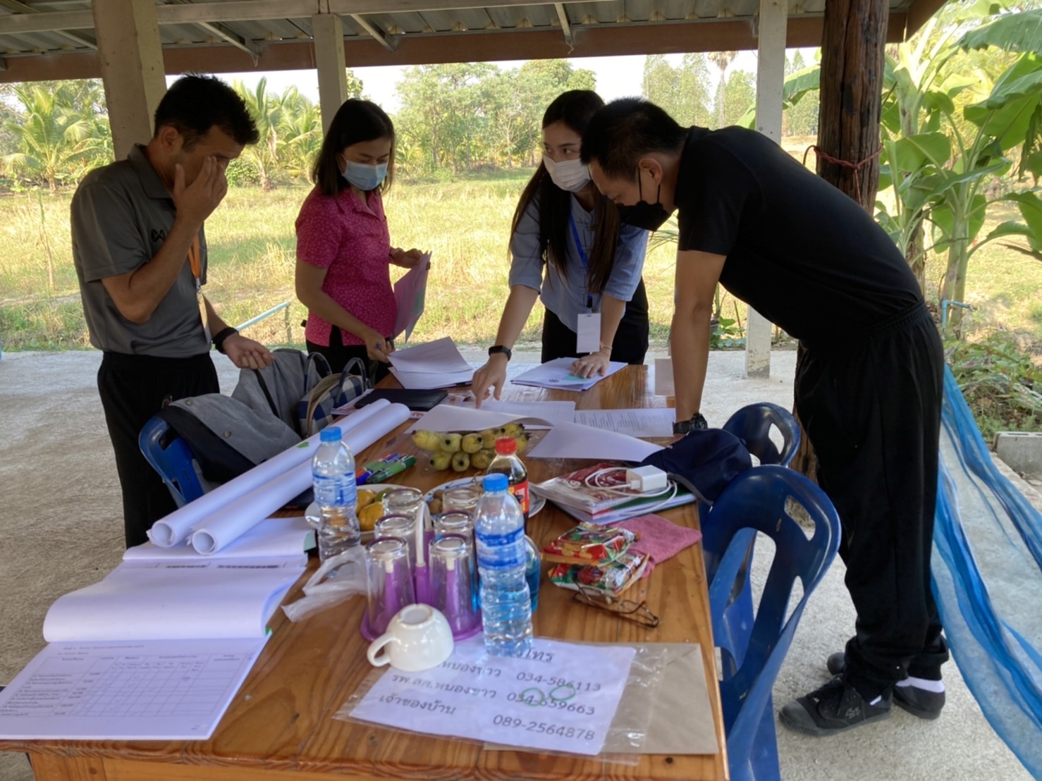 พัฒนาชุมชนกาญจนบุรีจับมือกับสถาบันการพัฒนาชุมชน ลงพื้นที่ติดตามการฝึกอบรมในภาคสนามของพัฒนากรก่อนประจำการ รุ่นที่ 119 ในพื้นที่อำเภอท่าม่วง